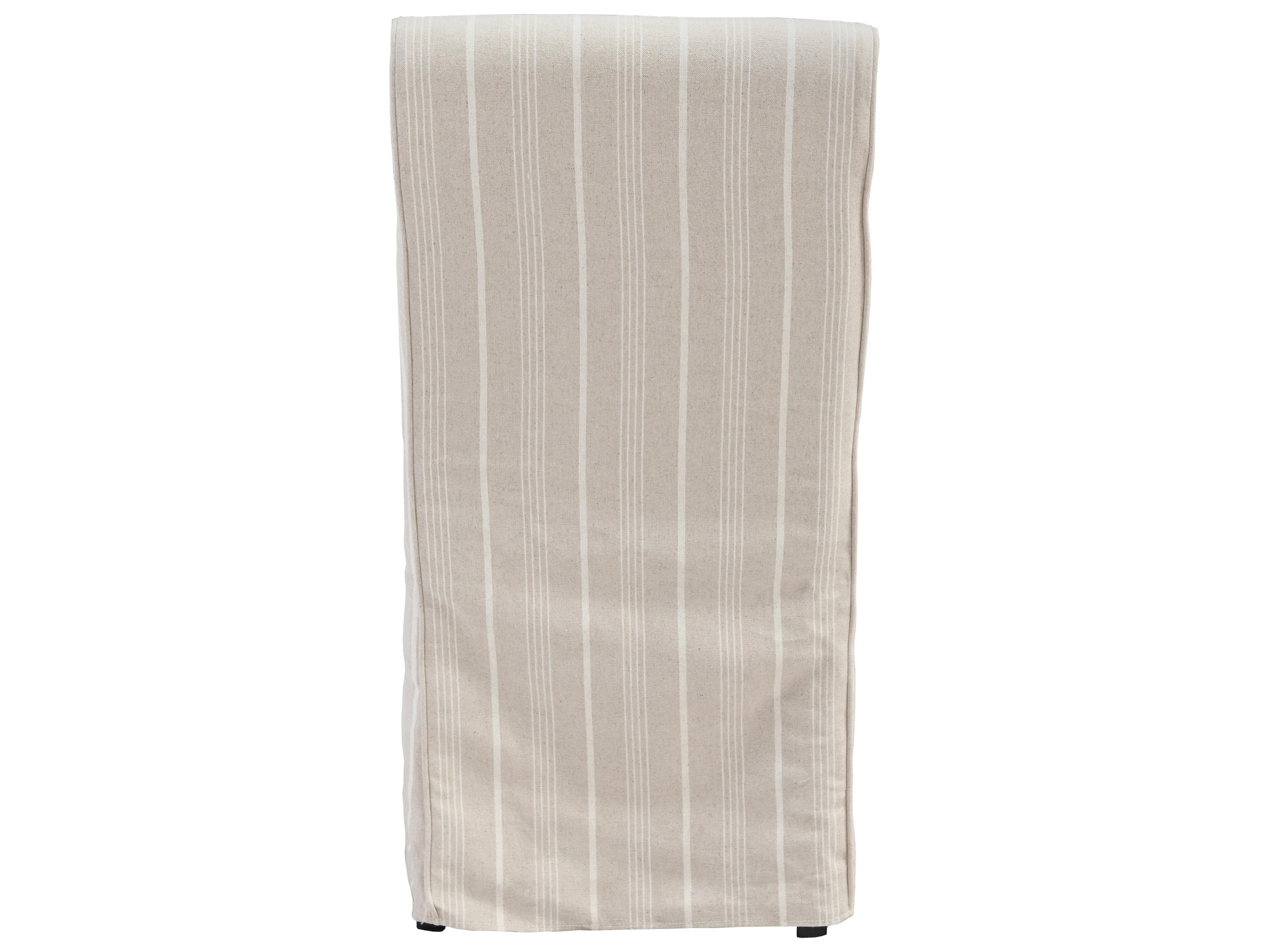 Classic Home Amaya Birch Wood Beige Upholstered Armless Dining Chair Set of 2