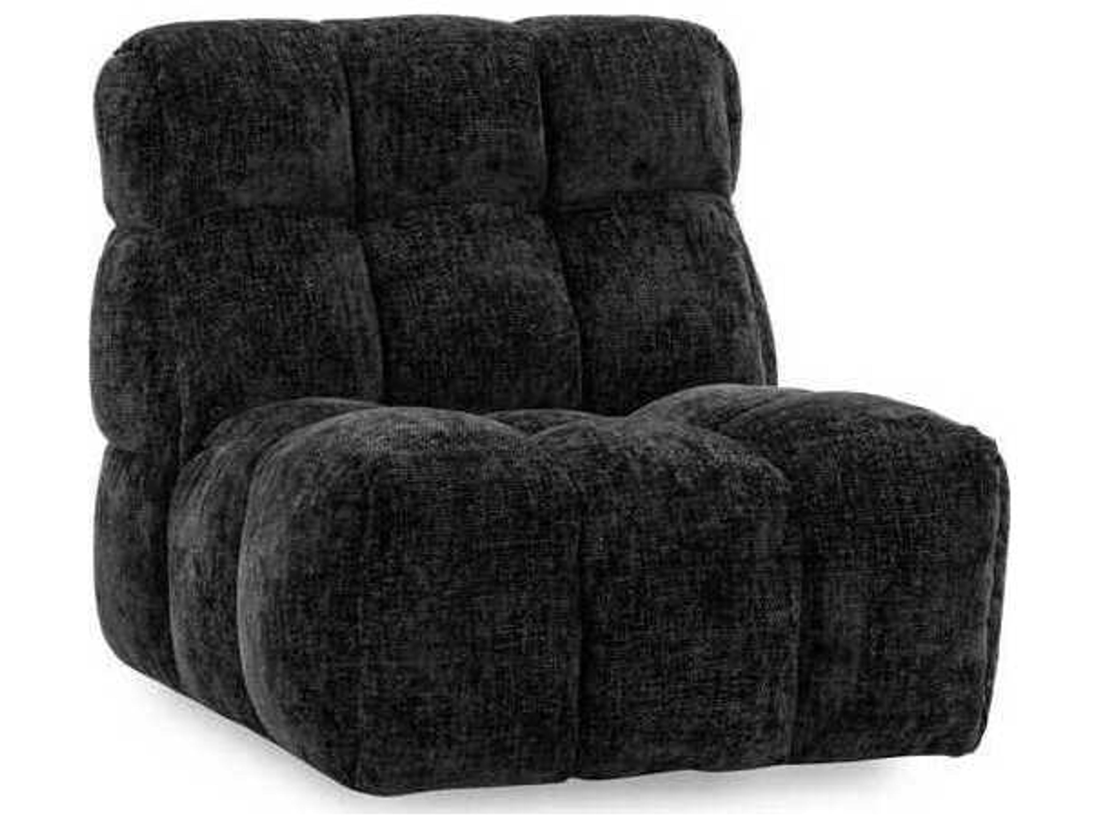 Roba Swivel Black Modular Chair