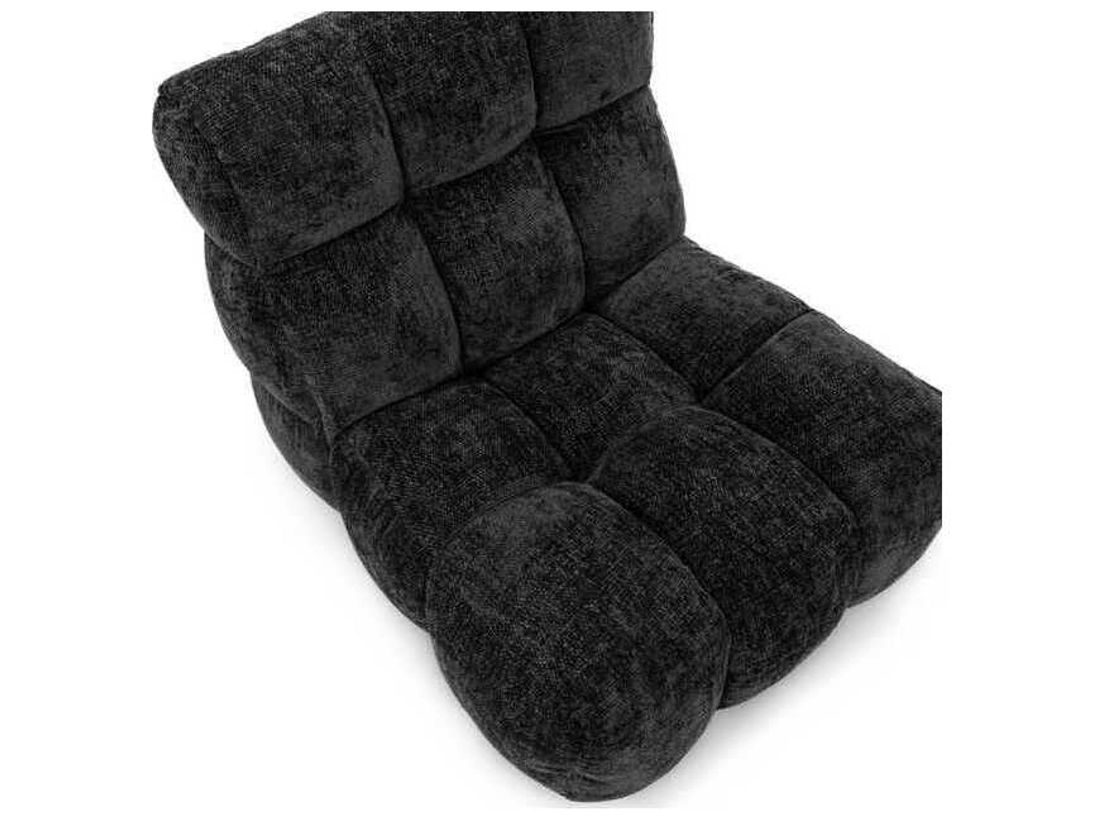 Classic Home Roba Swivel Black Modular Chair