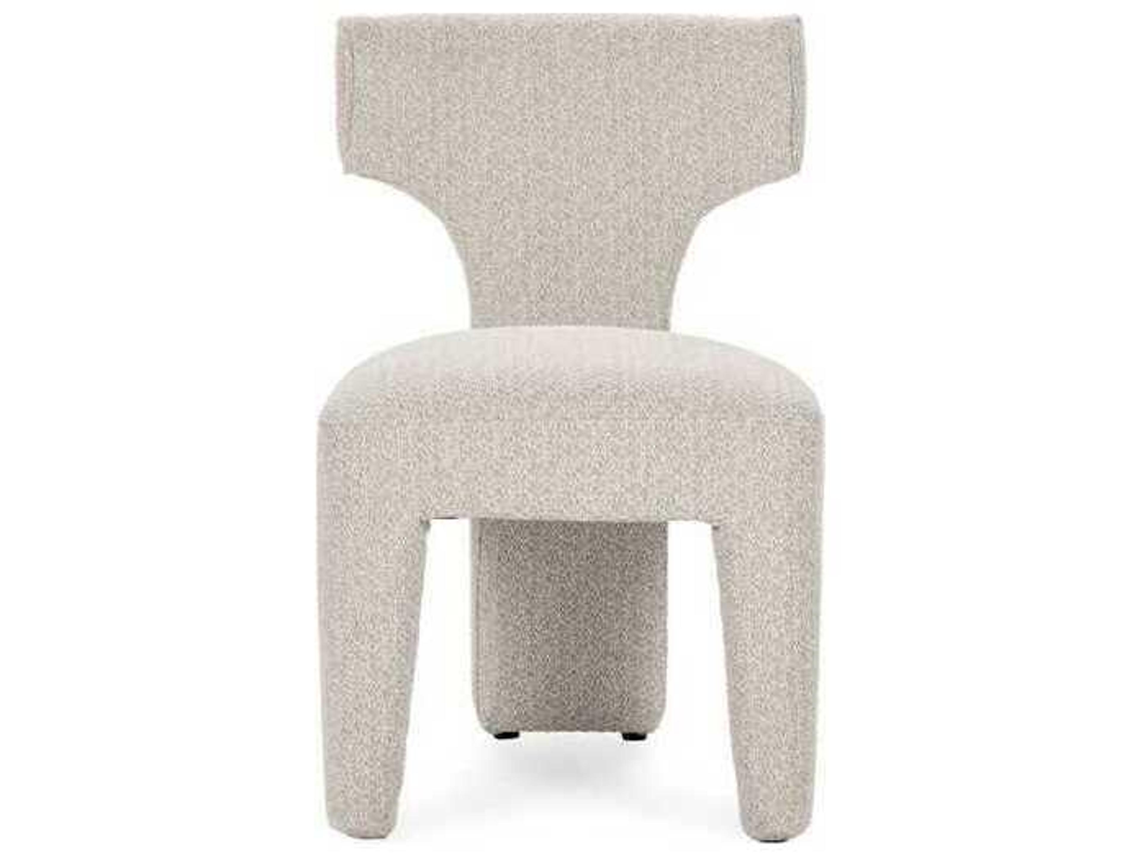 Classic Home Khai Beige Upholstered Armless Dining Chair