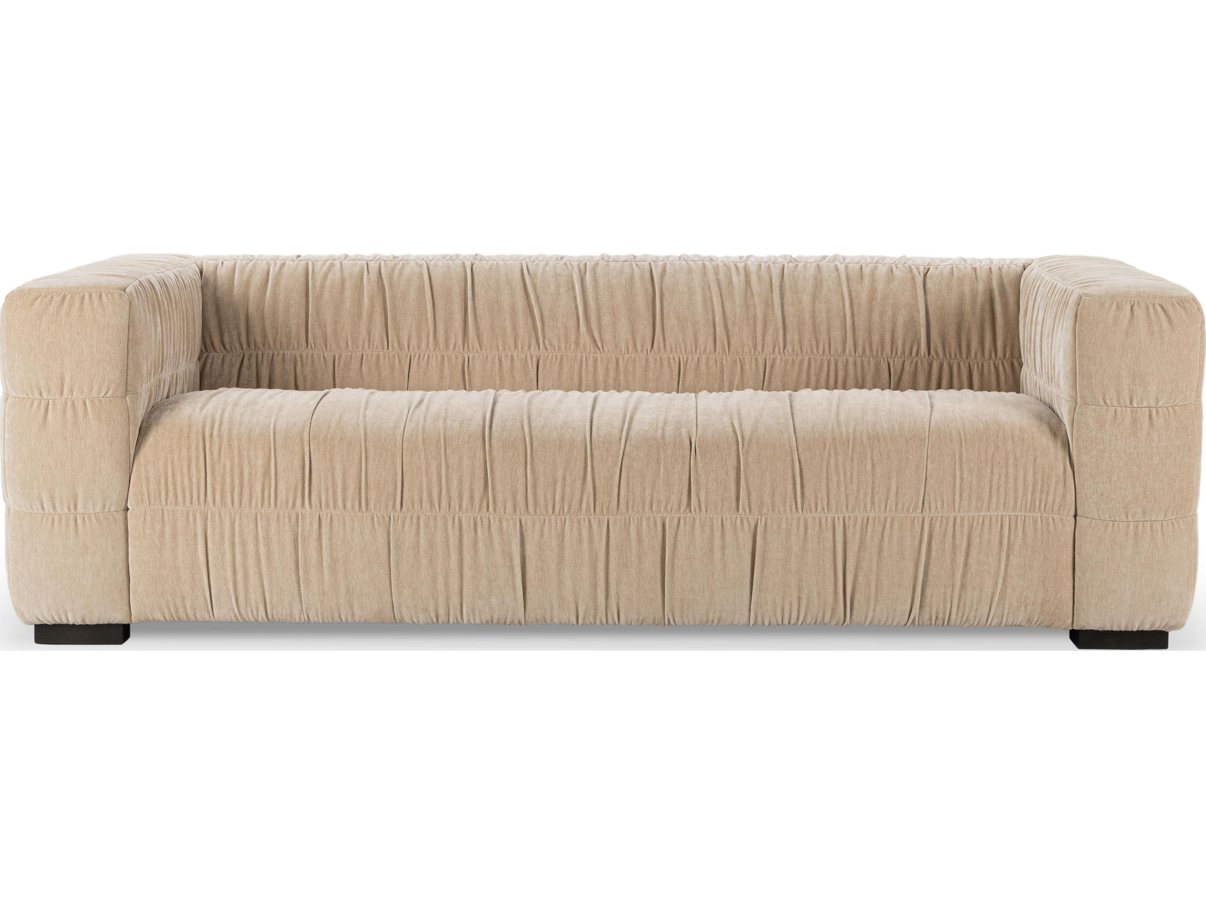 Afeela French Vanilla Cream Upholstered Sofa