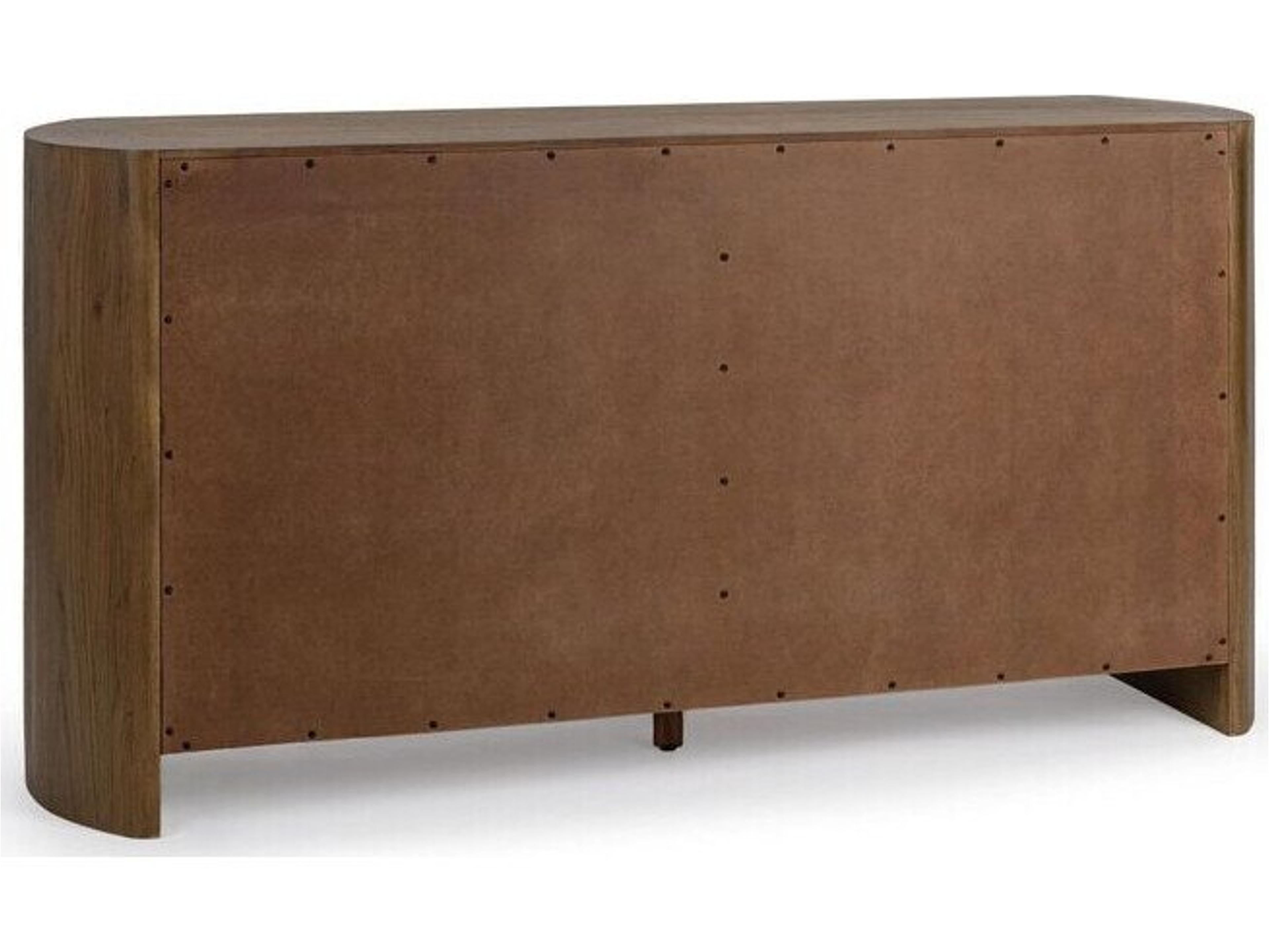 Classic Home Kyrie 6-Drawers Oak Wood Double Dresser