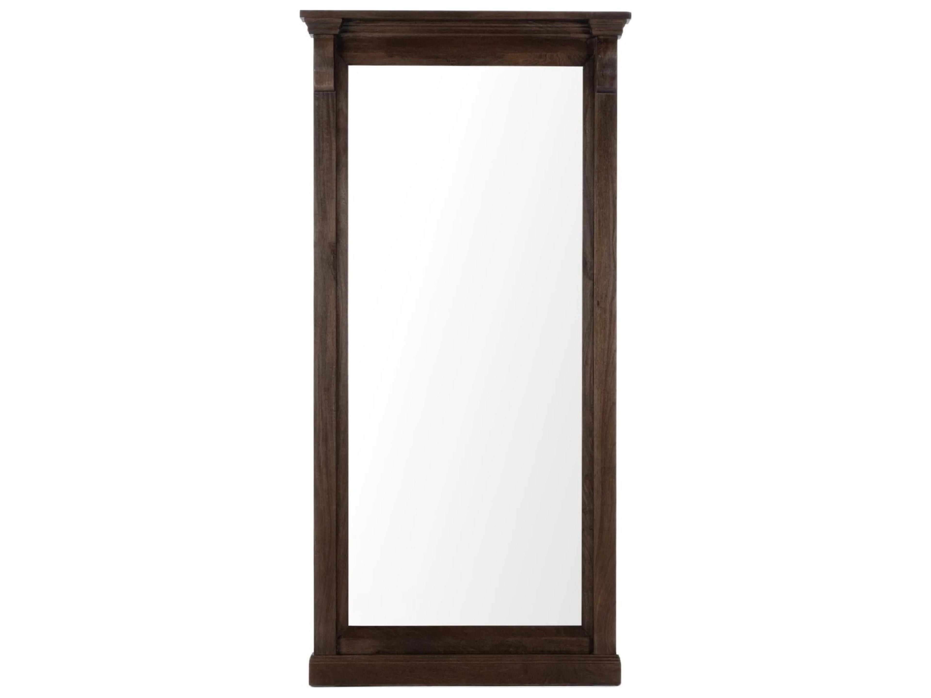 Classic Home Adelaide Cocoa Brown Floor Mirror Vertical