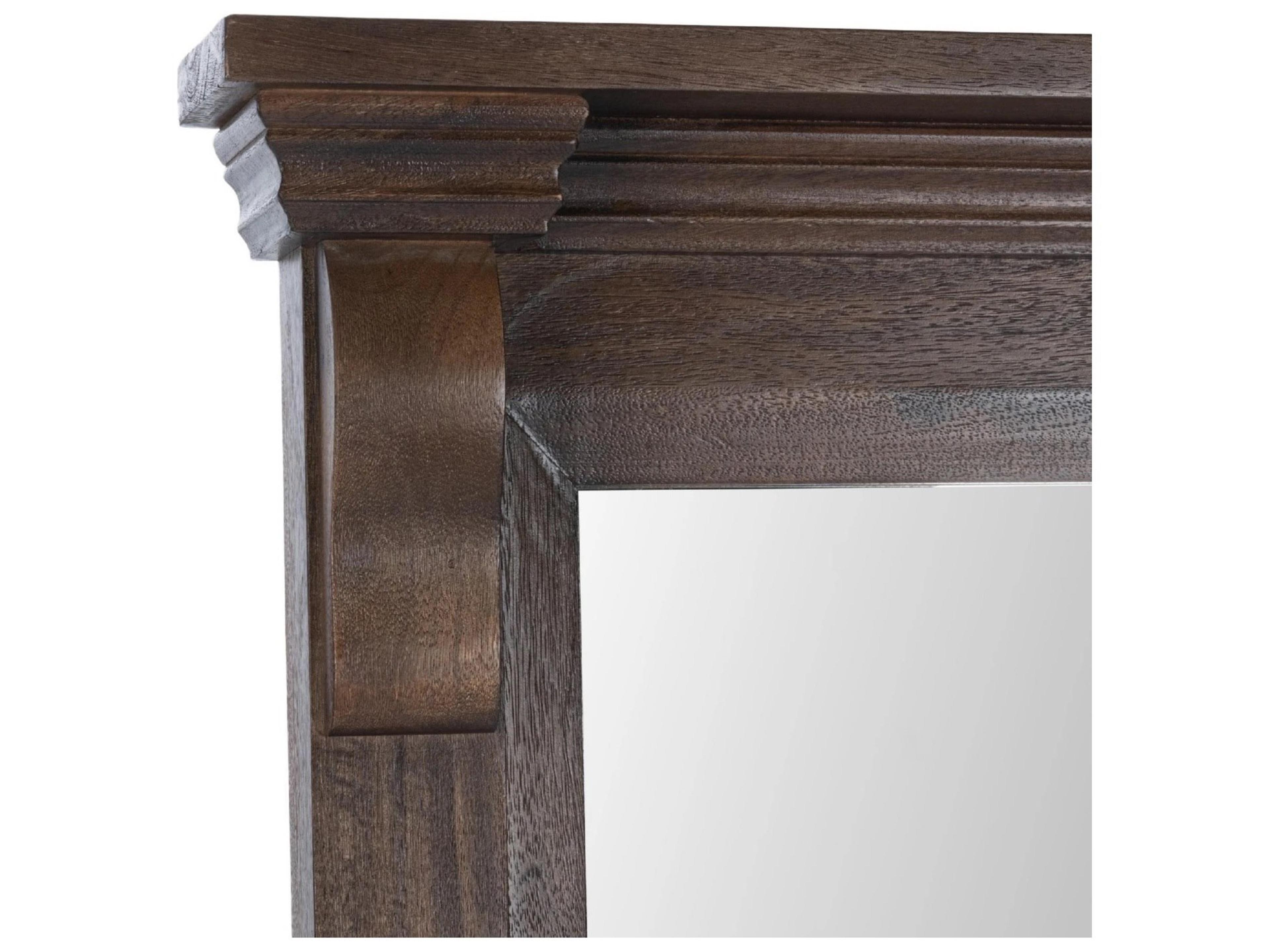 Classic Home Adelaide Cocoa Brown Floor Mirror Vertical