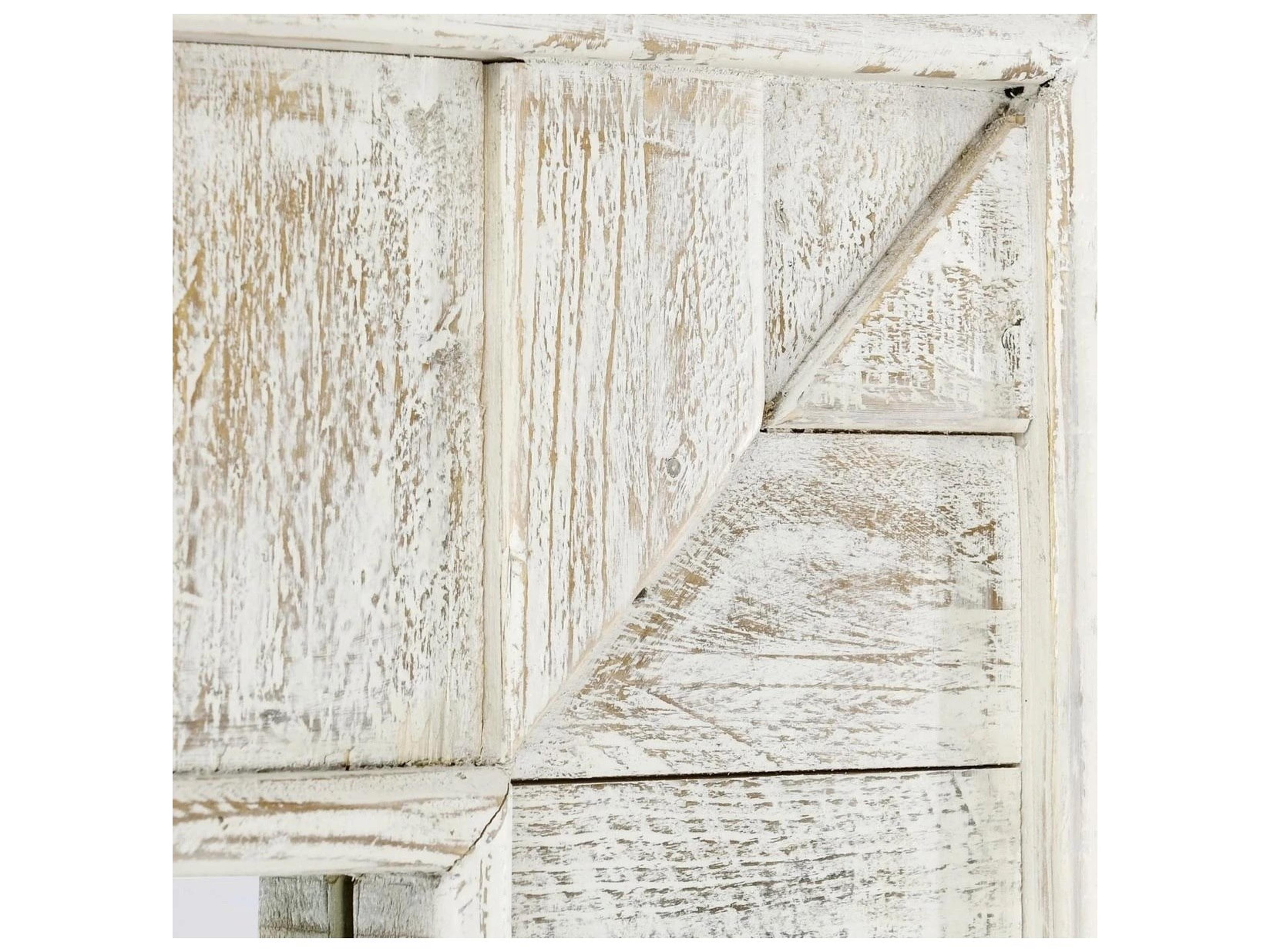 Classic Home Astrid White Floor Mirror Rectangular