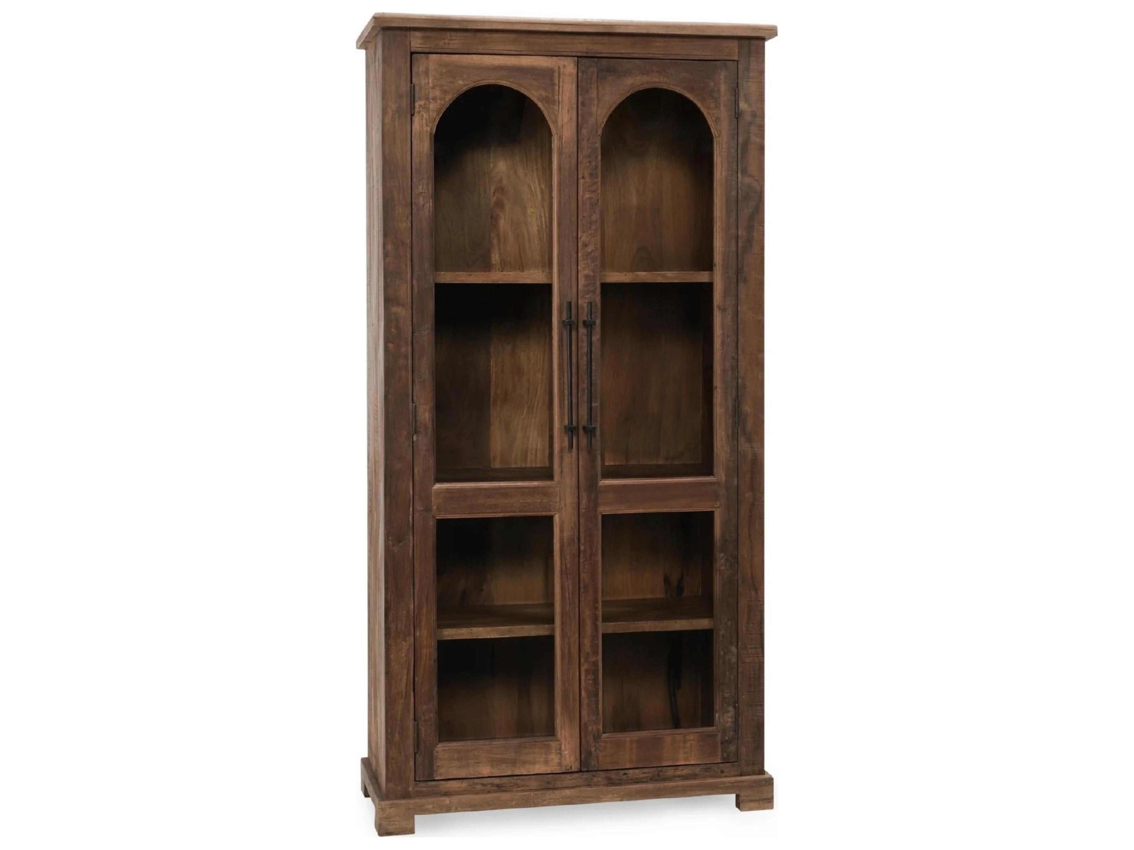 Zion Natural Display Cabinet