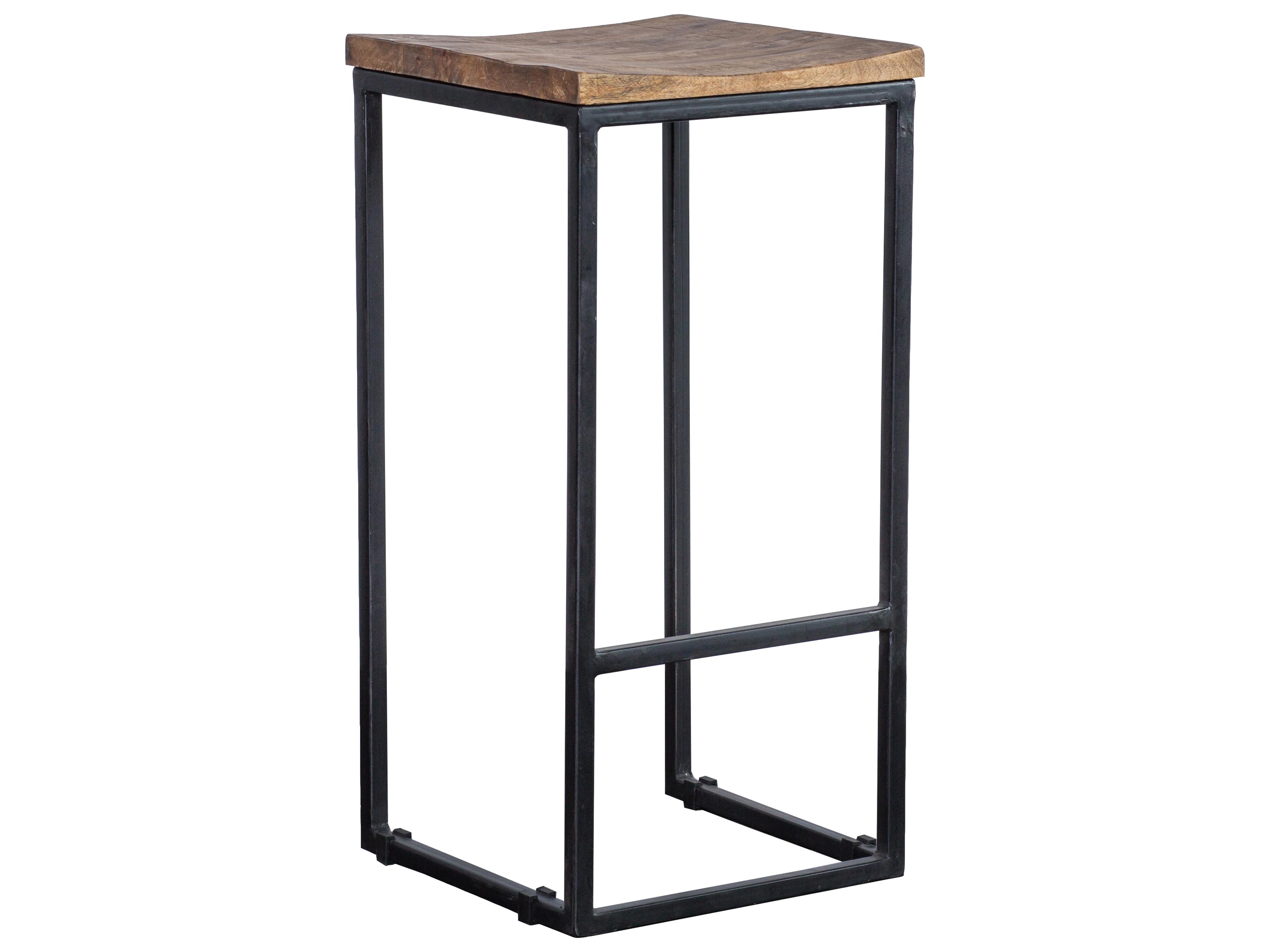 Harley Honey Brown Top Mango Wood Bar Stool