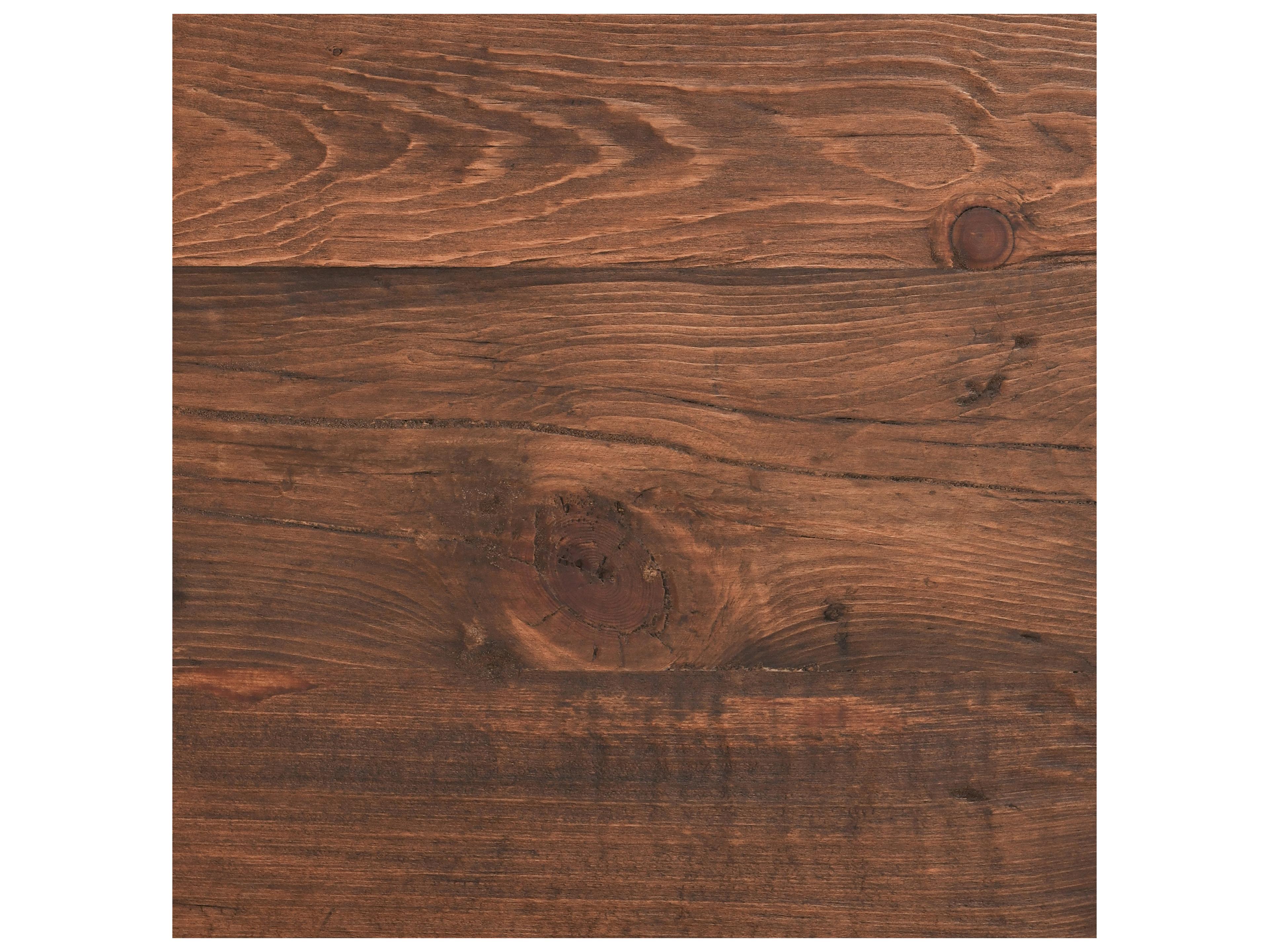 Classic Home Parker Rustic Mahogany Top Pine Wood Bar Stool