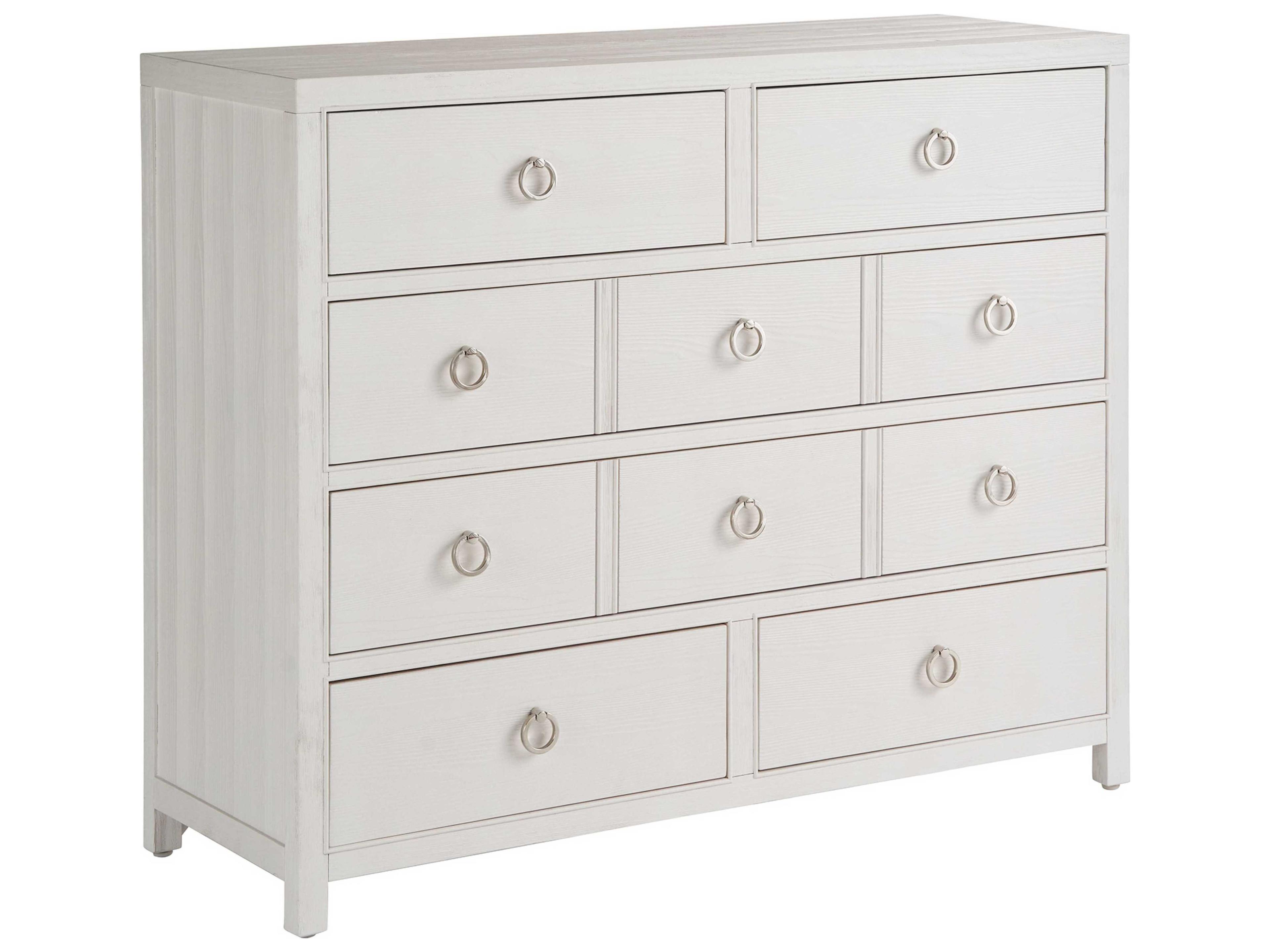 Universal Furniture Weekender Pacific Grove 6-Drawer Dresser in White Sand
