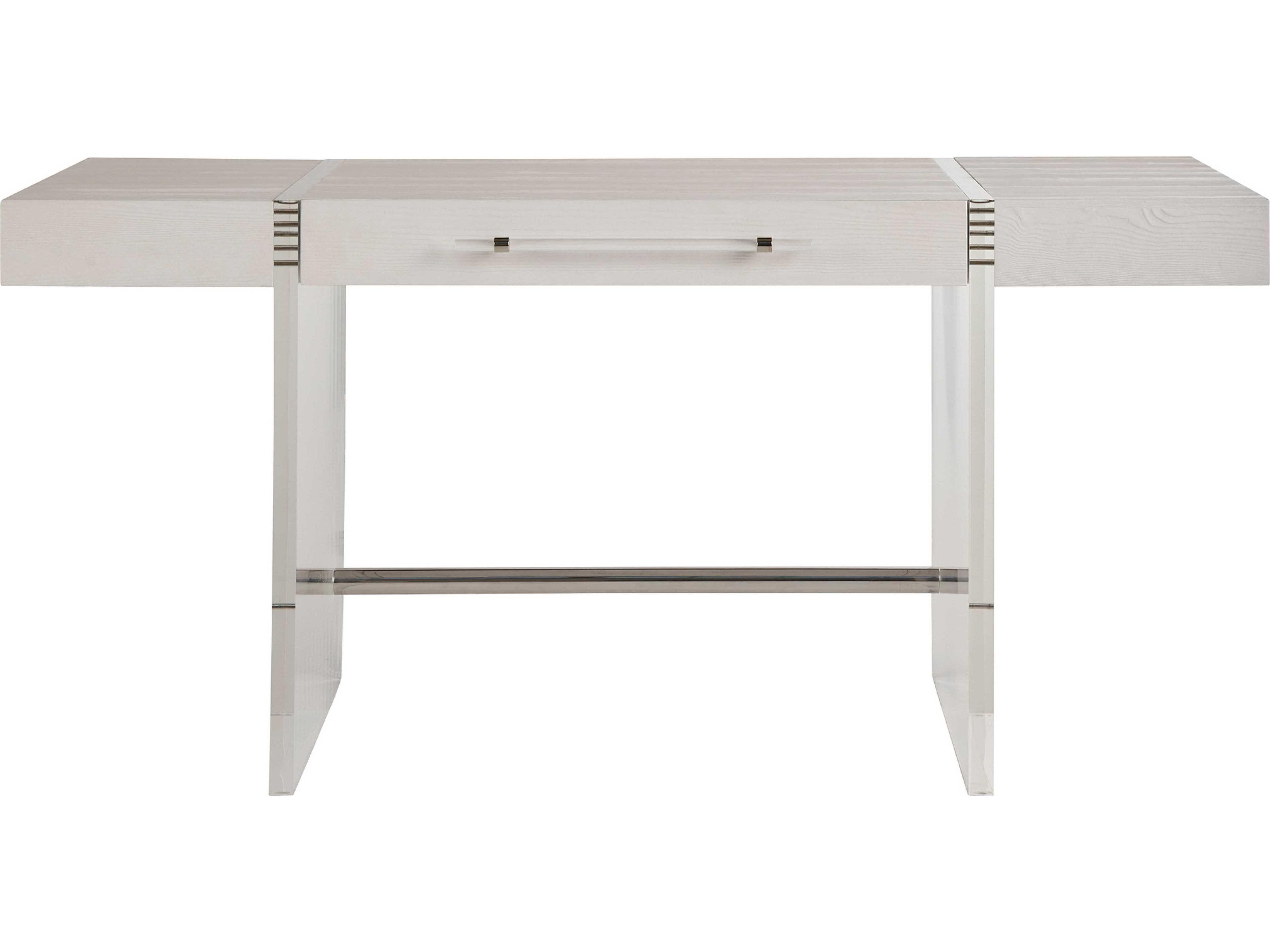 Coastal Living Home Weekender White Sand Solid Wood Writing Desk