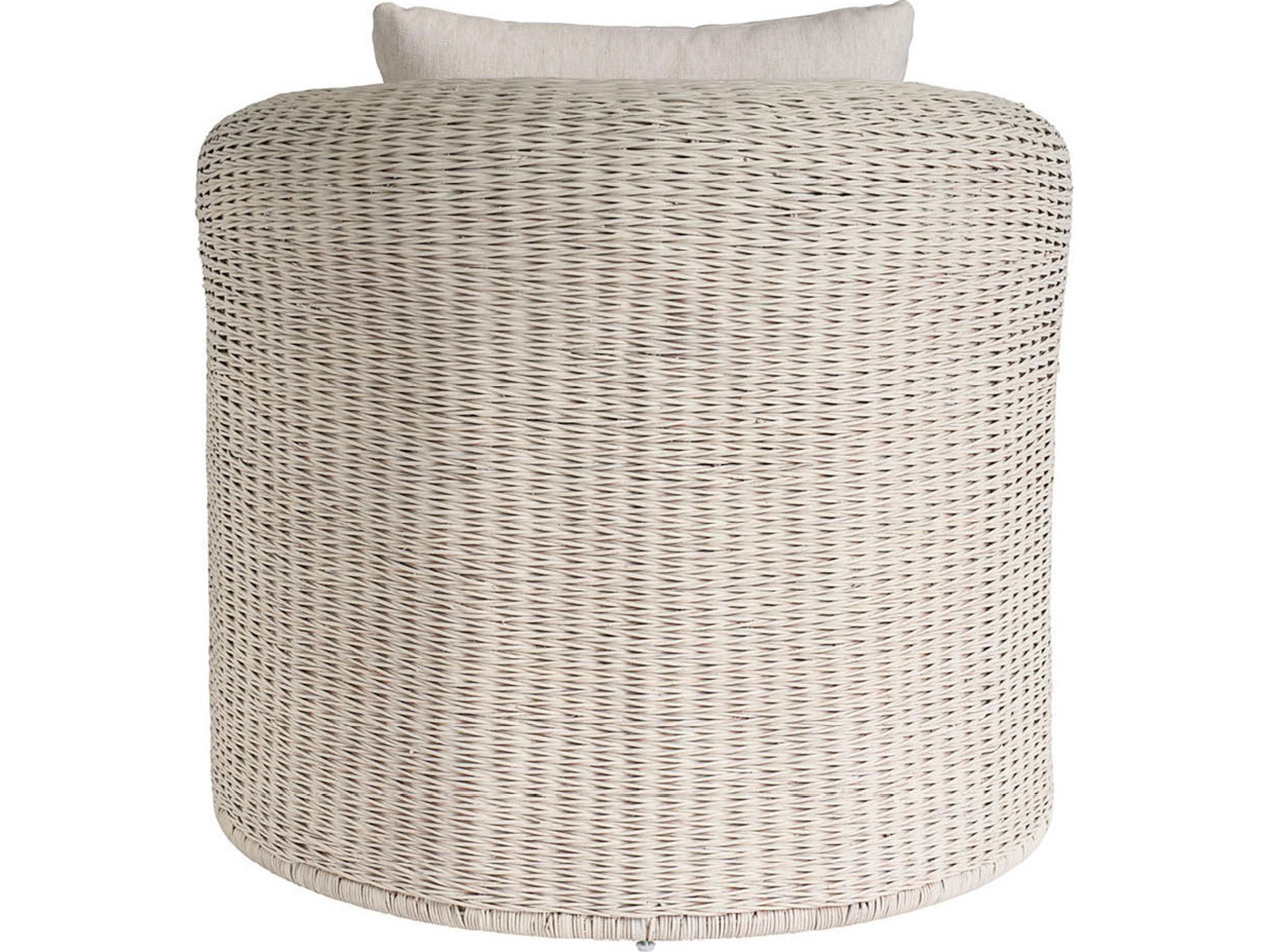 Coastal Living Home Oasis White Accent Chair