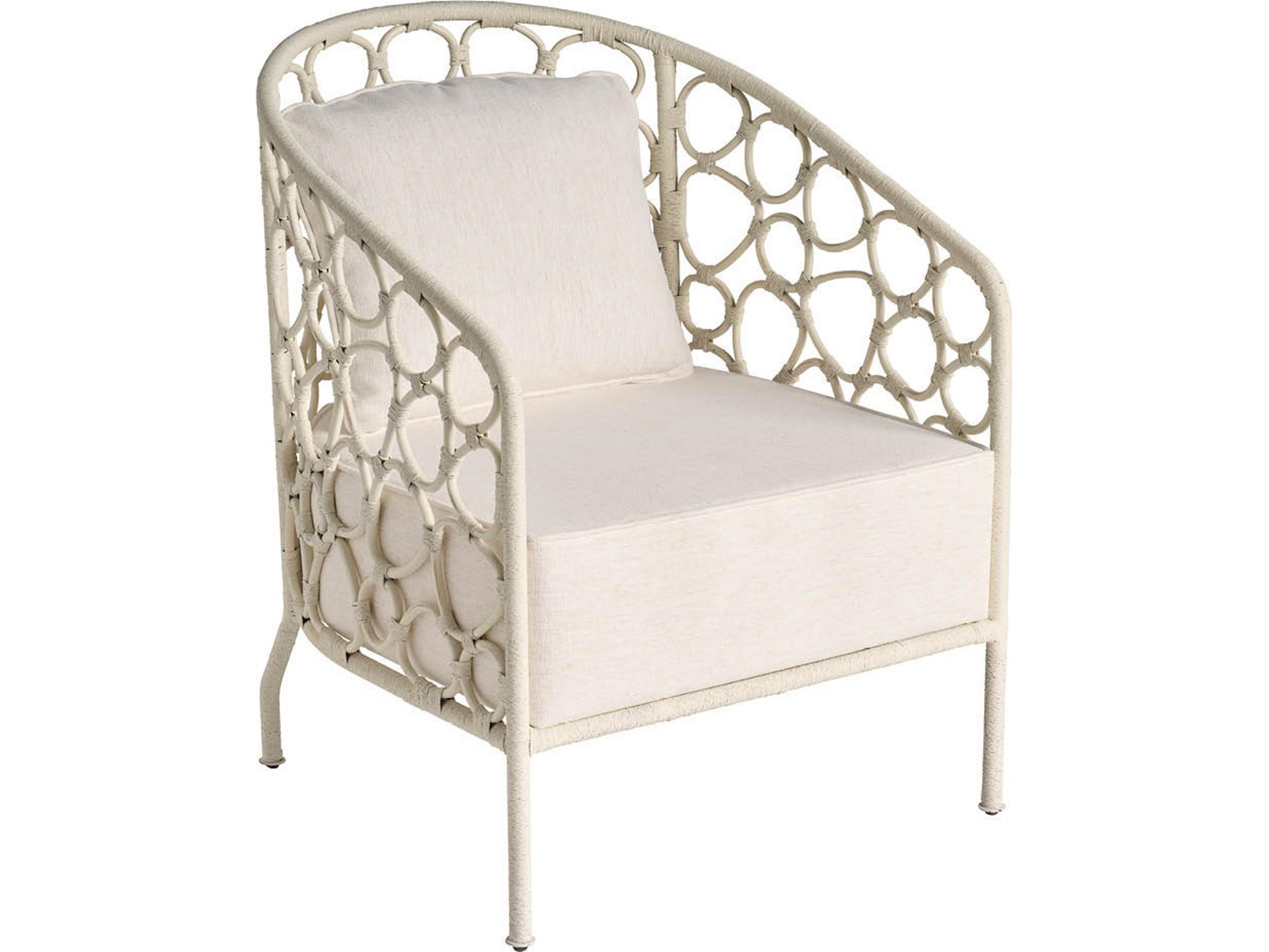 Oasis White Accent Chair