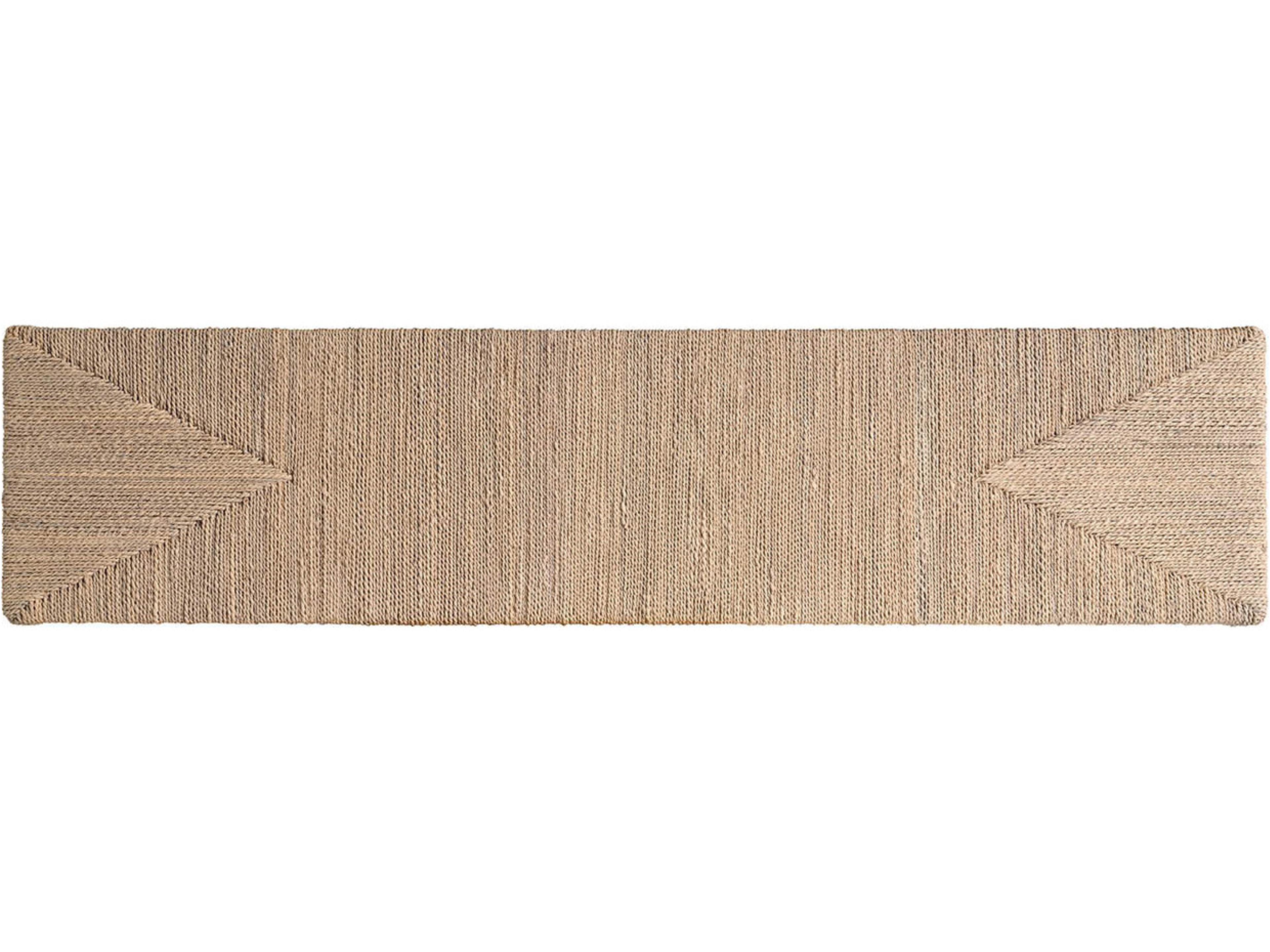 Coastal Living Home Oasis Rectangular Wicker Natural Tan Console Table