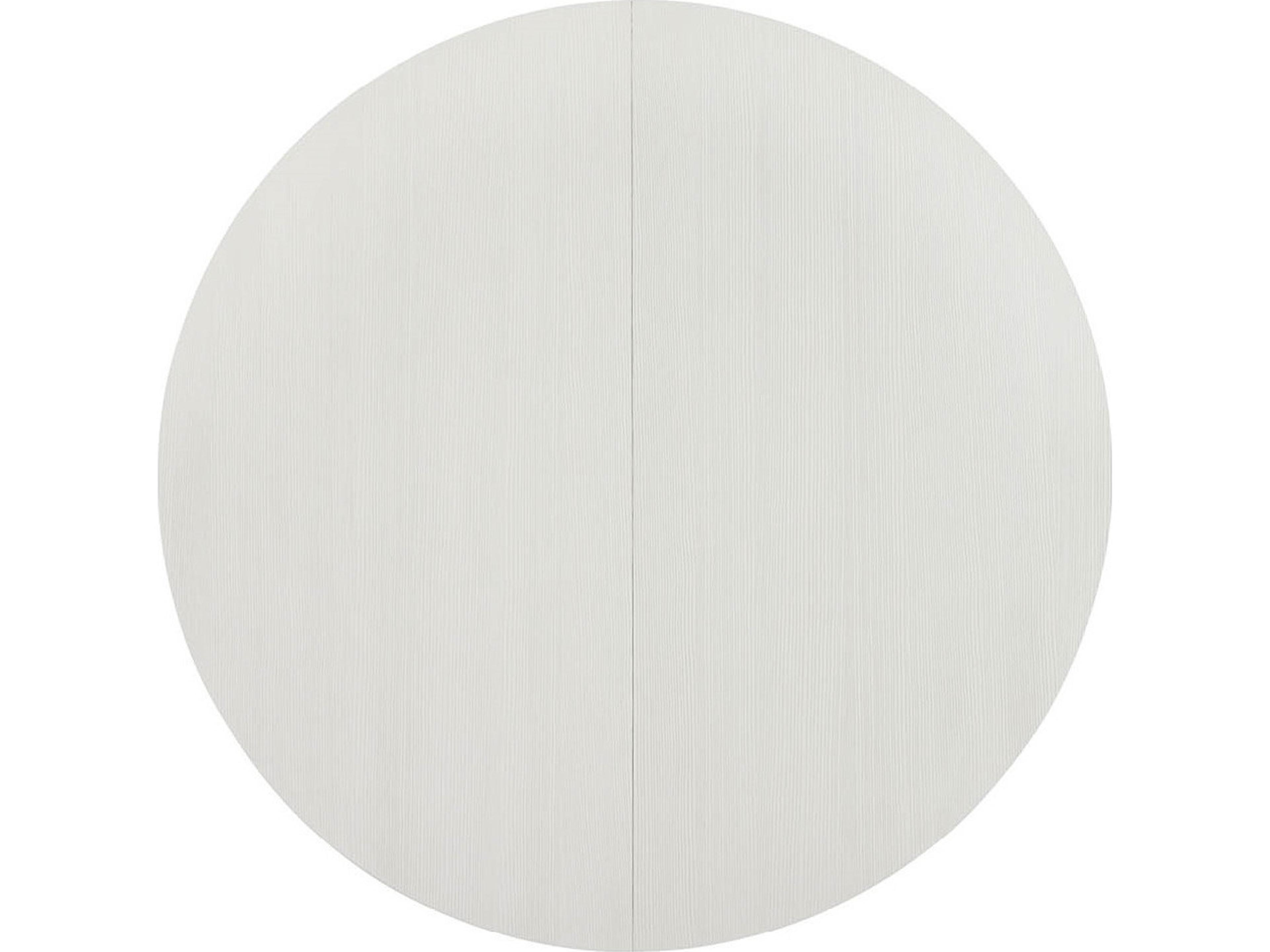 Coastal Living Home Oasis Round Wood Shoreline White Dining Table