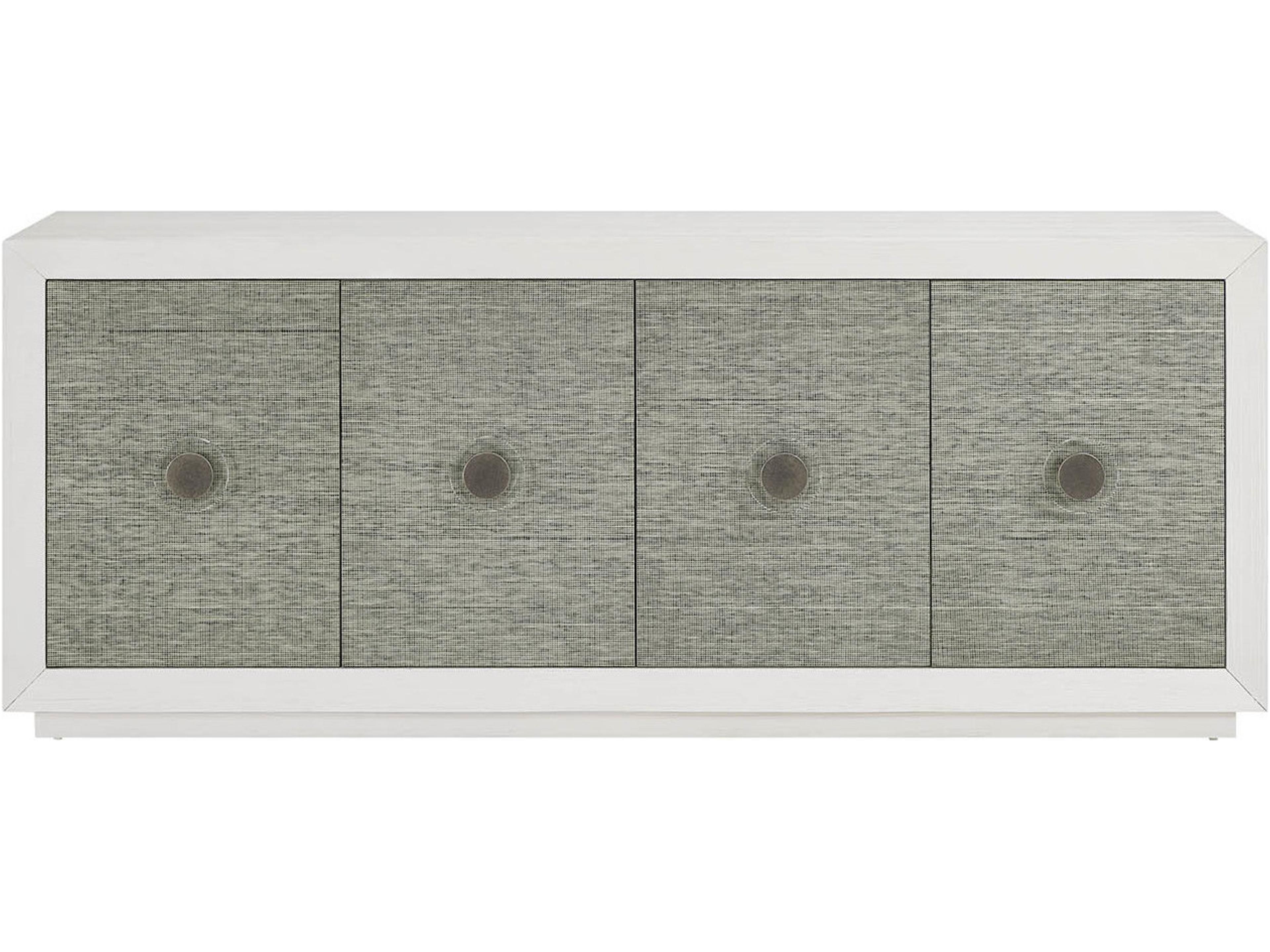 Coastal Living Home Oasis 85" Pine Wood Shoreline White Sideboard