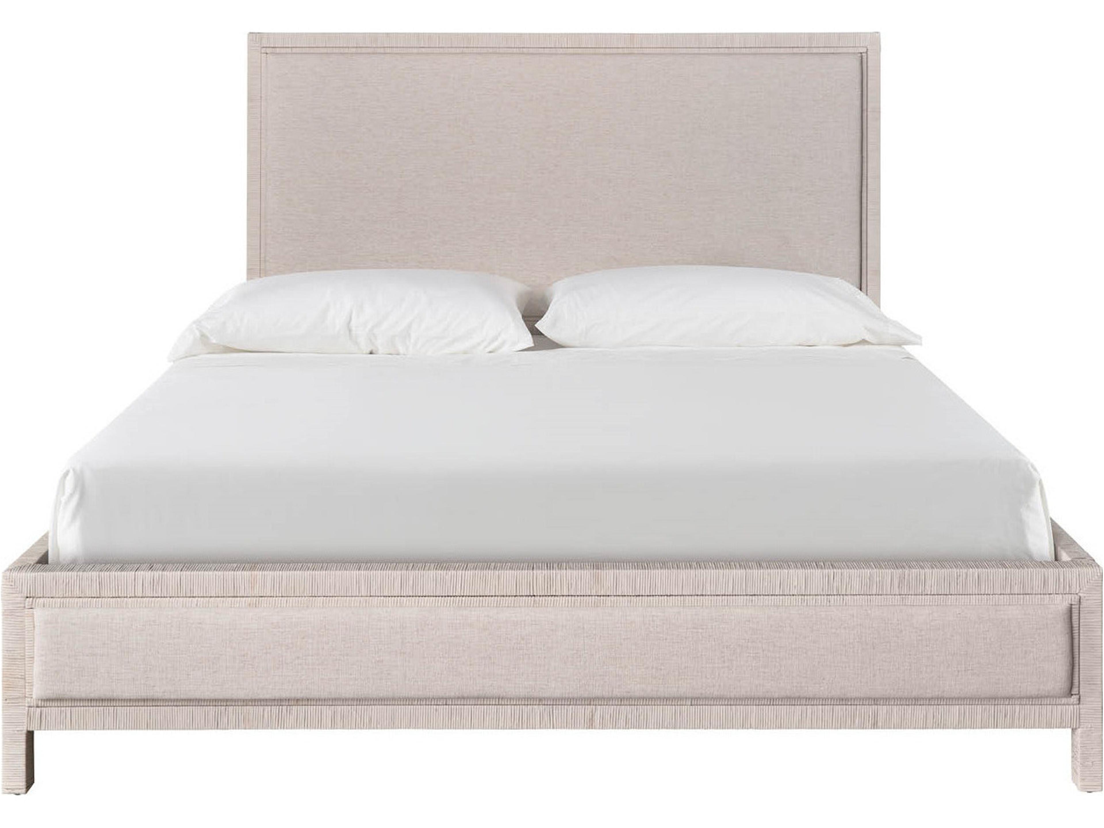 Coastal Living Home Oasis White Wood King Panel Bed