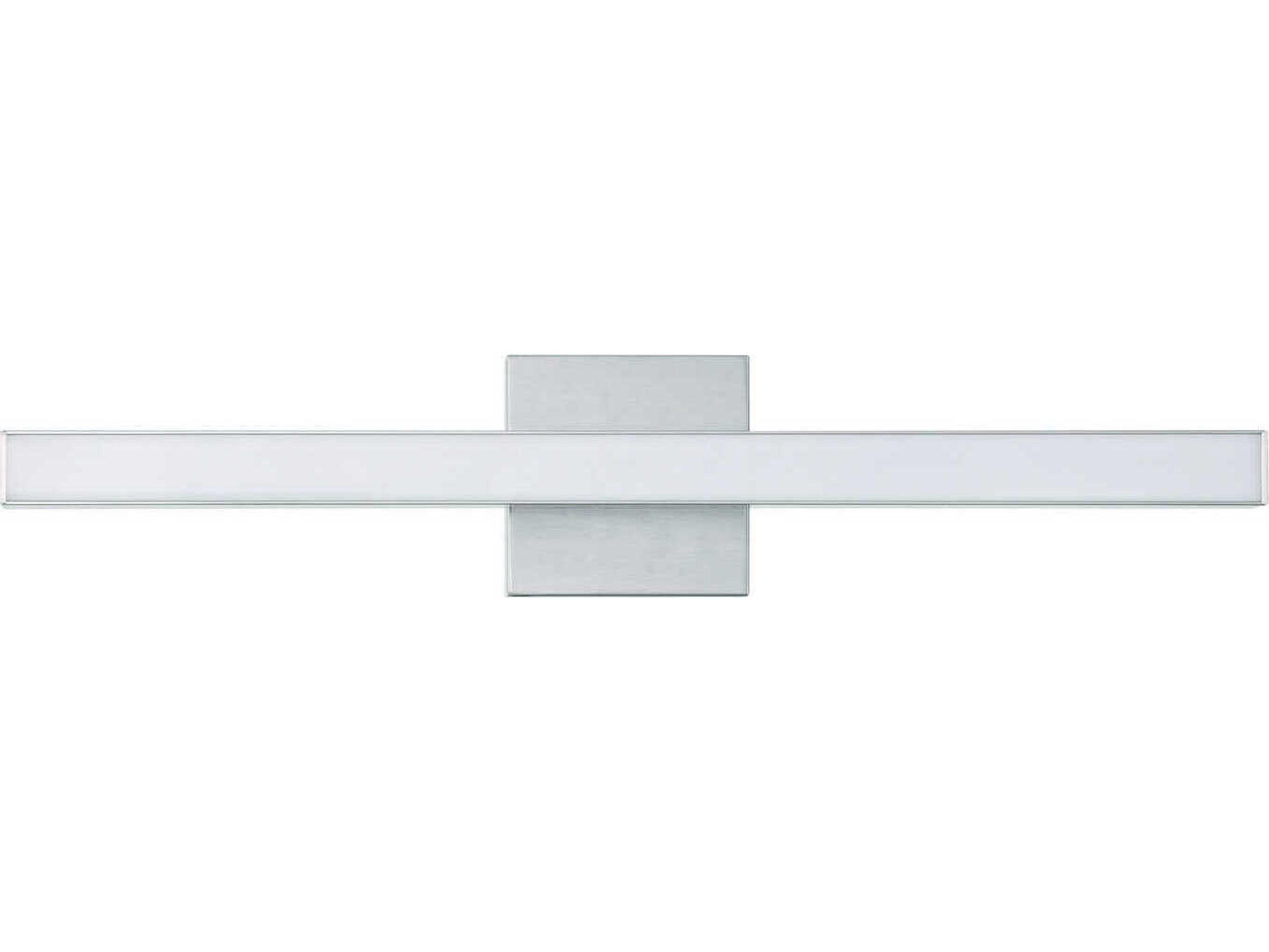 Craftmade Trim 1-Light Brushed Polished Nickel Vanity Light