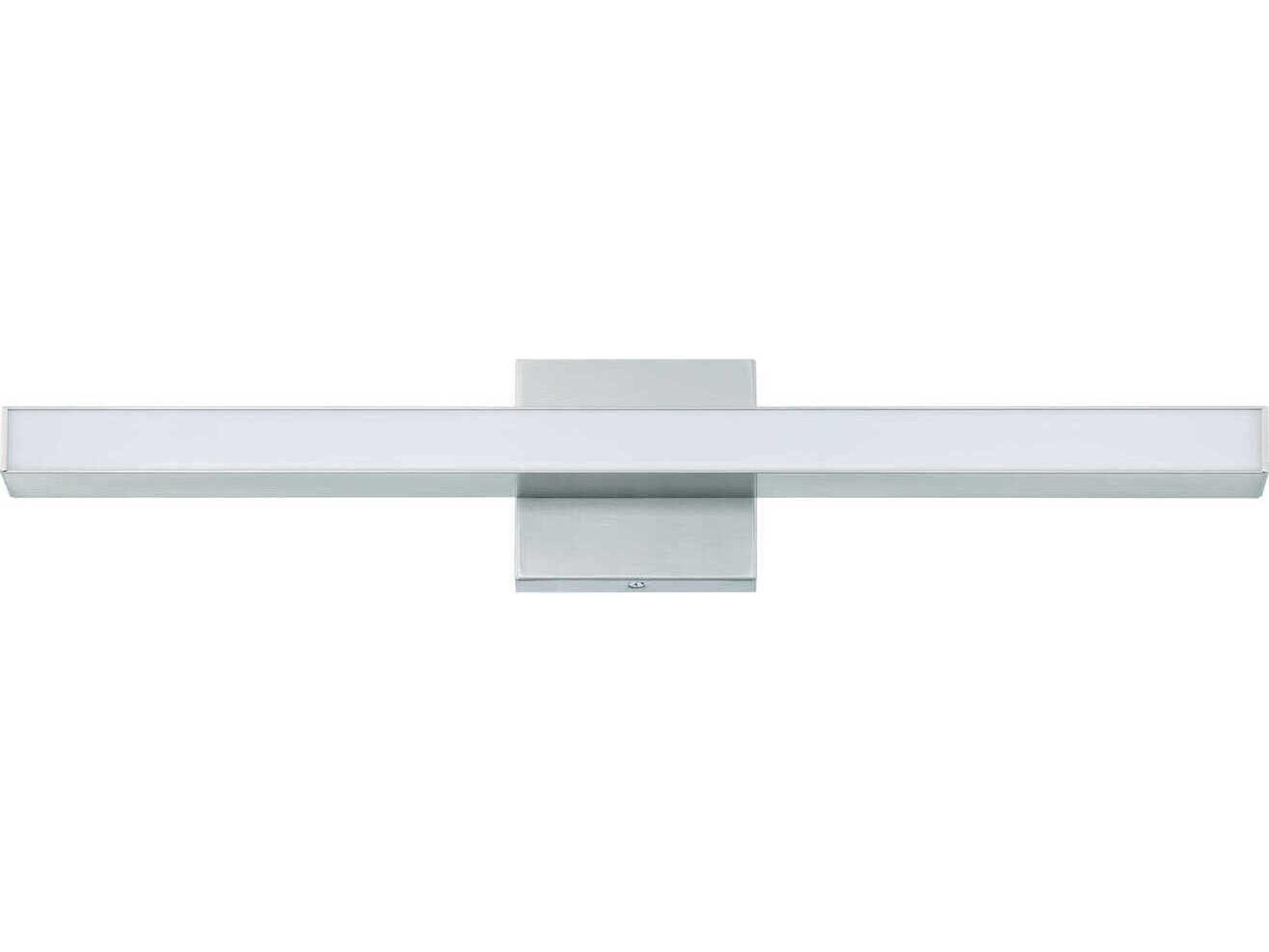 Craftmade Trim 1-Light Brushed Polished Nickel Vanity Light