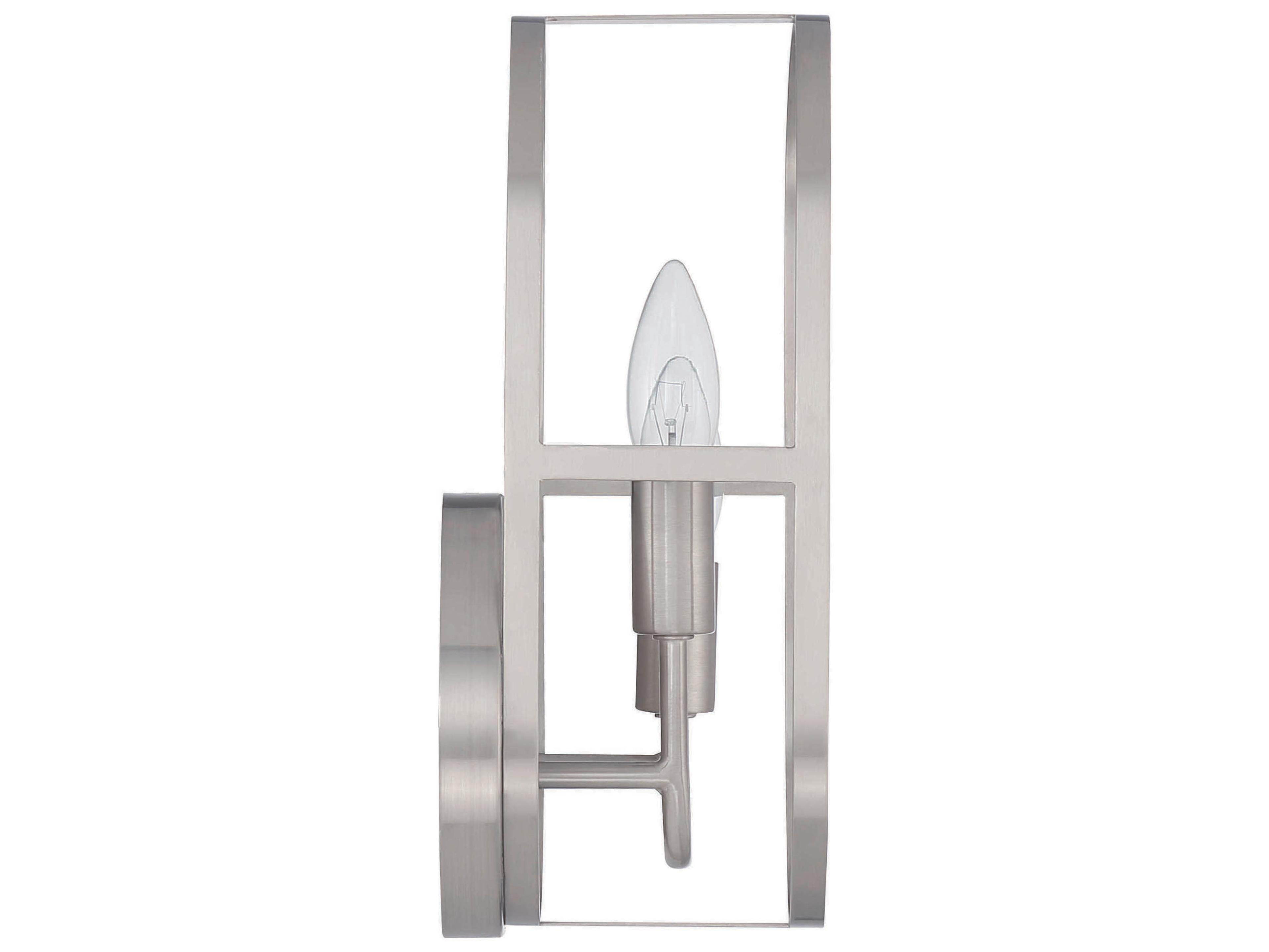 Craftmade Mindful 2-Light Brushed Polished Nickel Wall Sconce