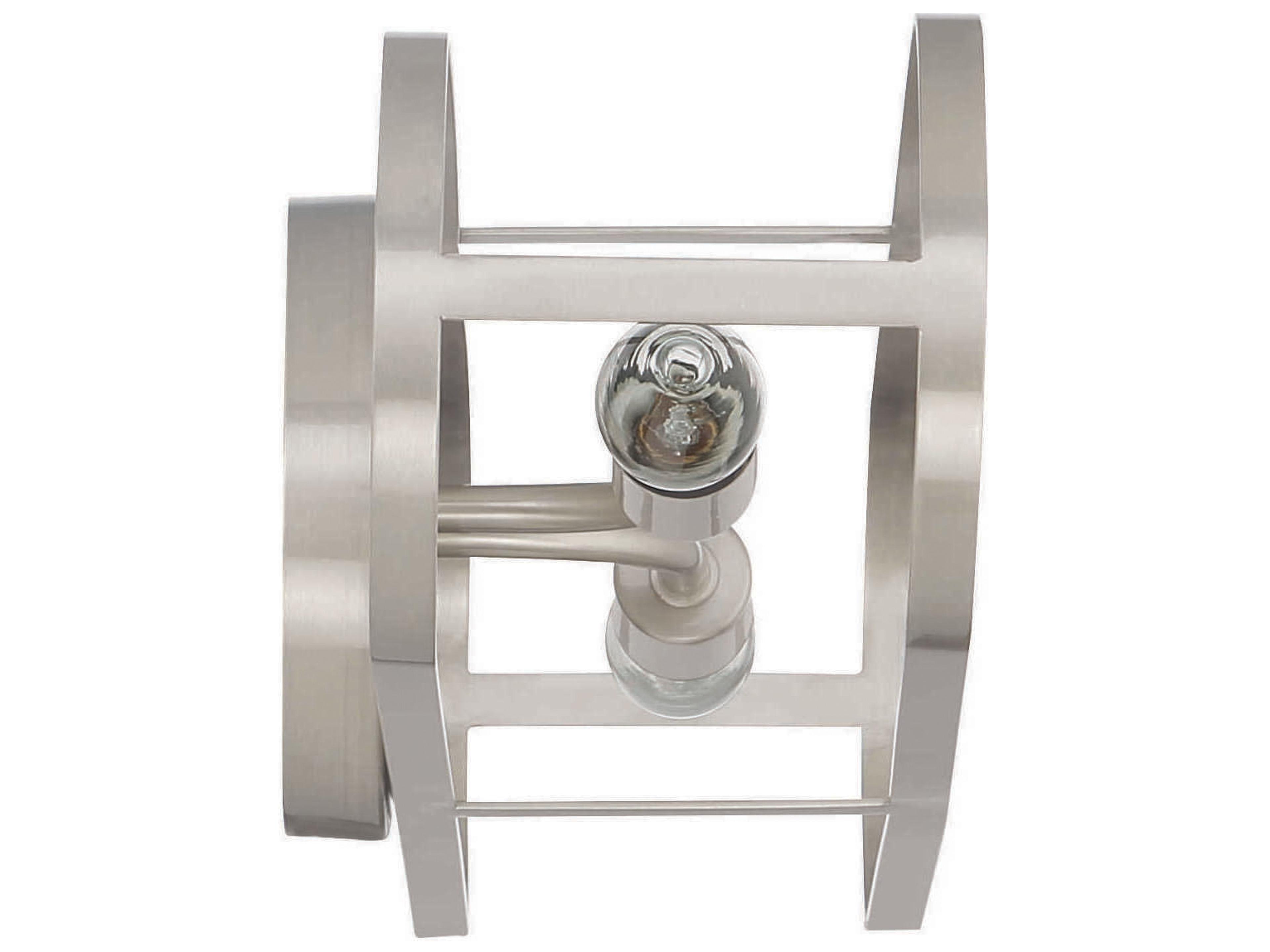 Craftmade Mindful 2-Light Brushed Polished Nickel Vanity Light