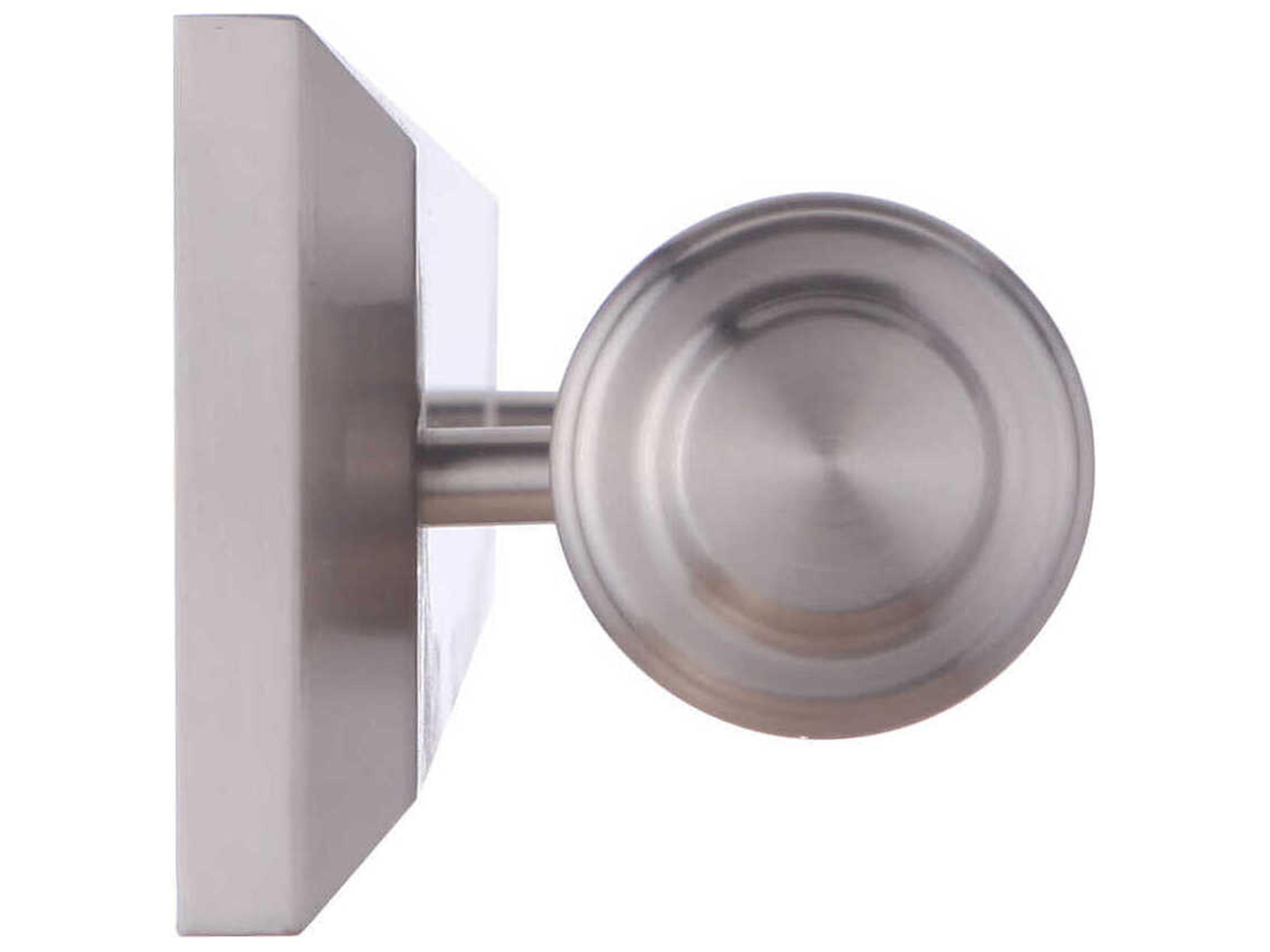 Craftmade Langston 1-Light Brushed Polished Nickel Glass LED Vanity Light