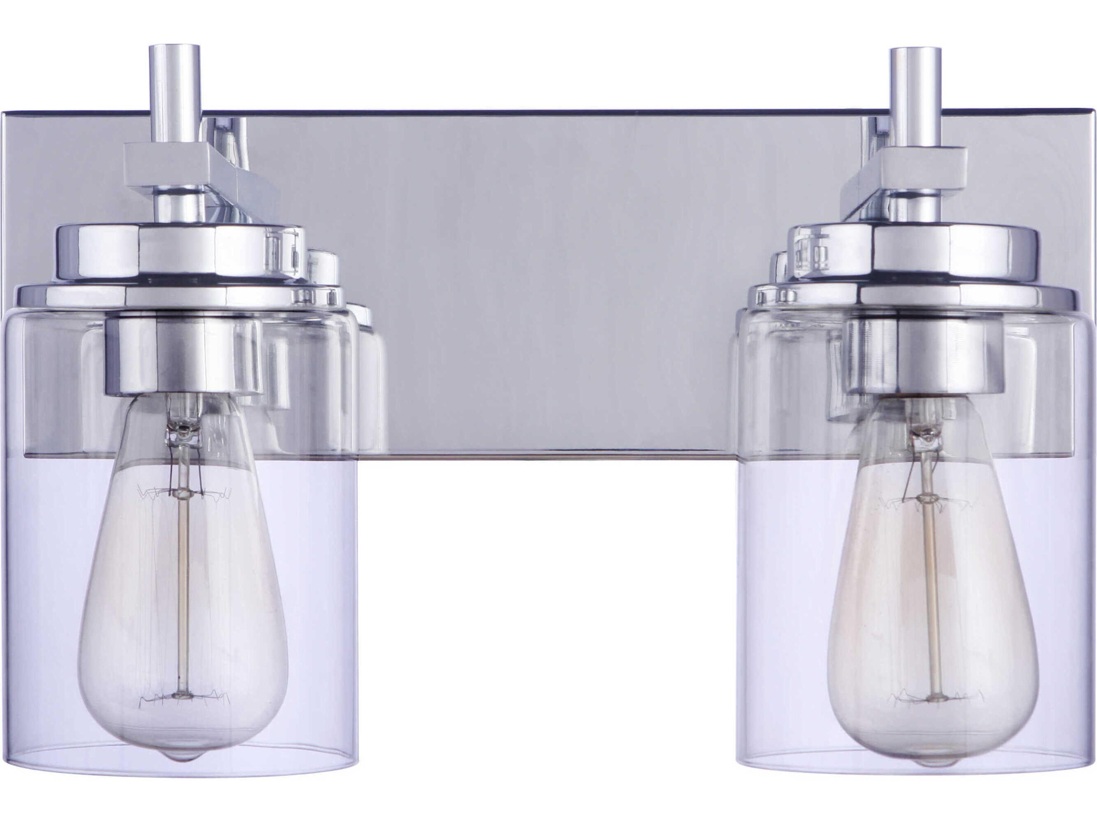 Craftmade Reeves 2-Light Chrome Vanity Light