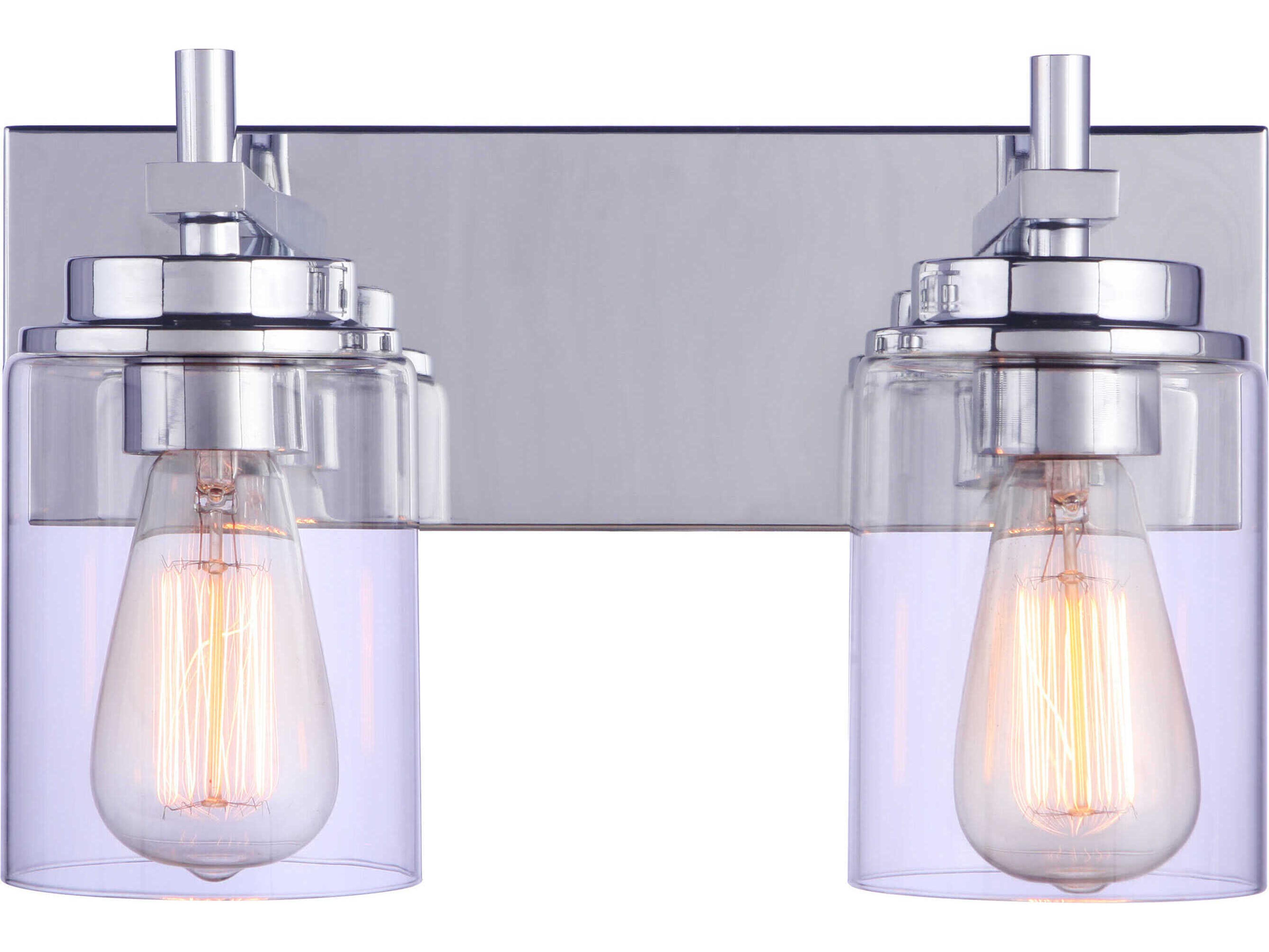 Craftmade Reeves 2-Light Chrome Vanity Light