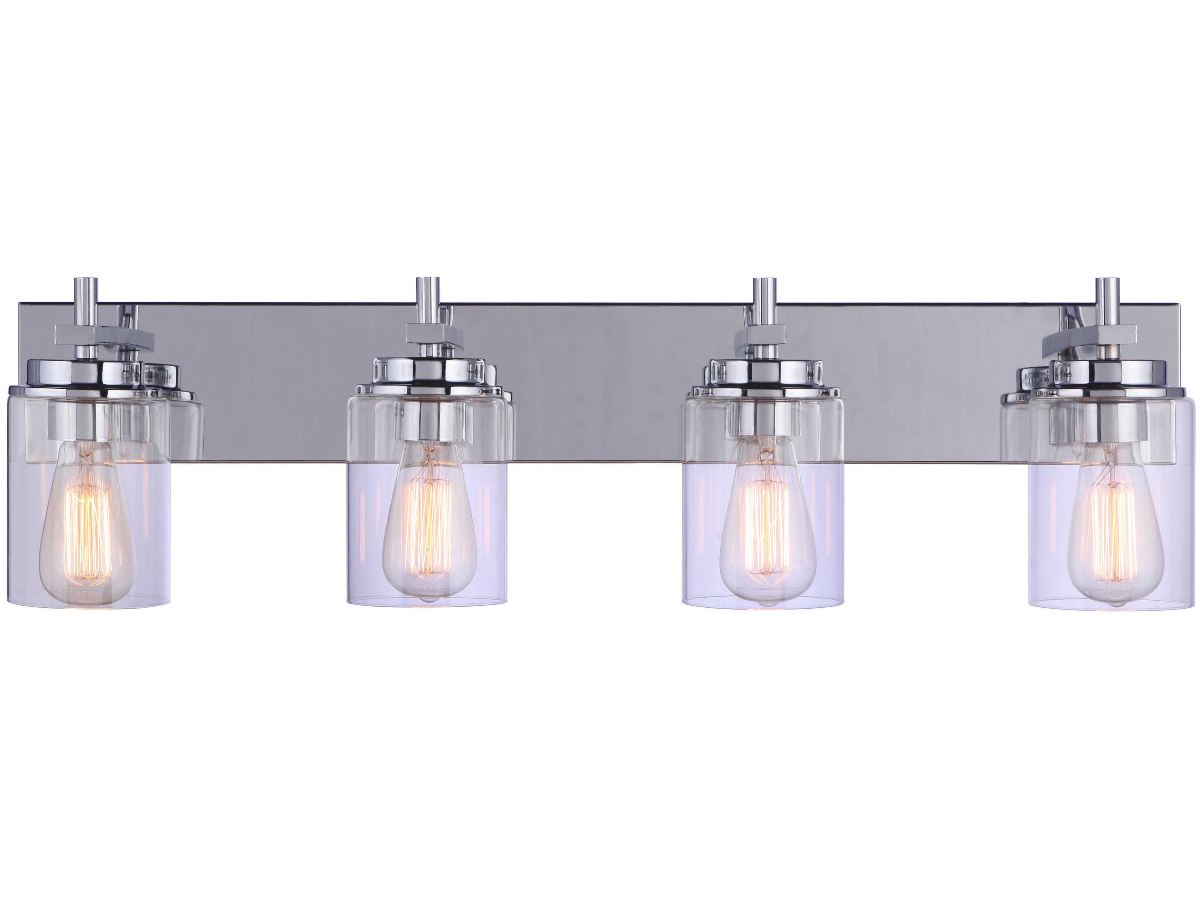 Craftmade Reeves 4-Light Chrome Vanity Light