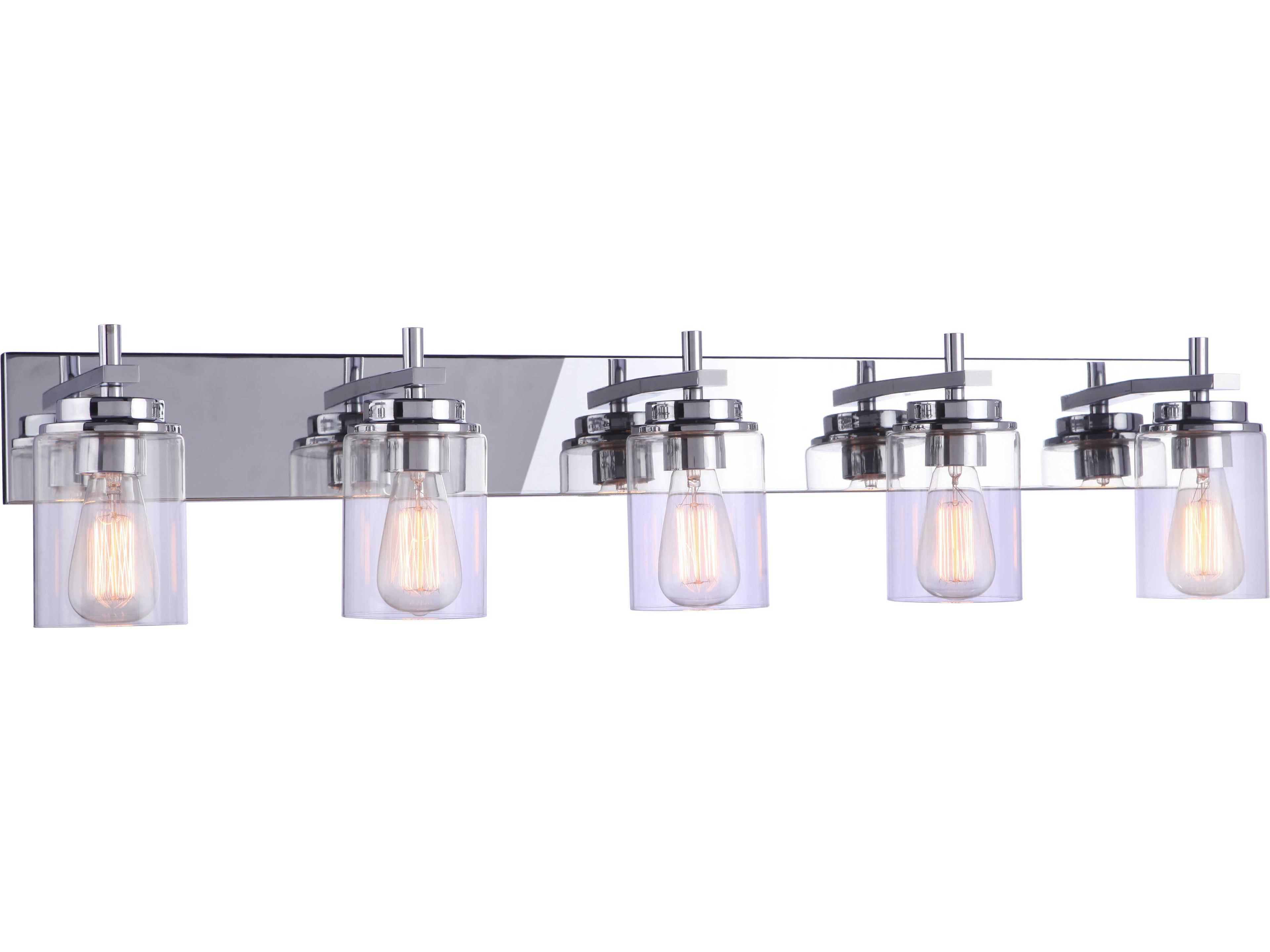 Craftmade Reeves 5-Light Chrome Vanity Light