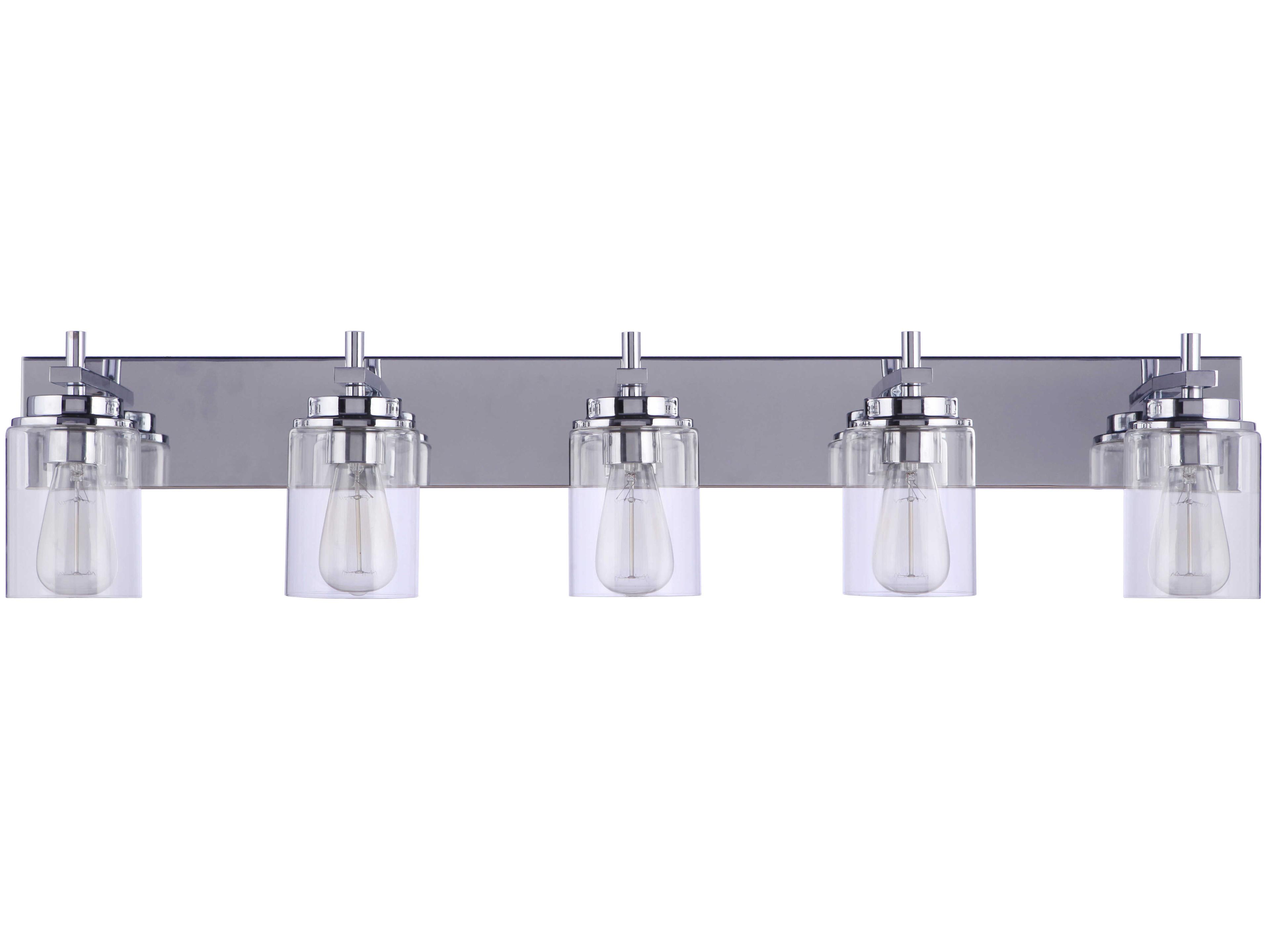 Craftmade Reeves 5-Light Chrome Vanity Light