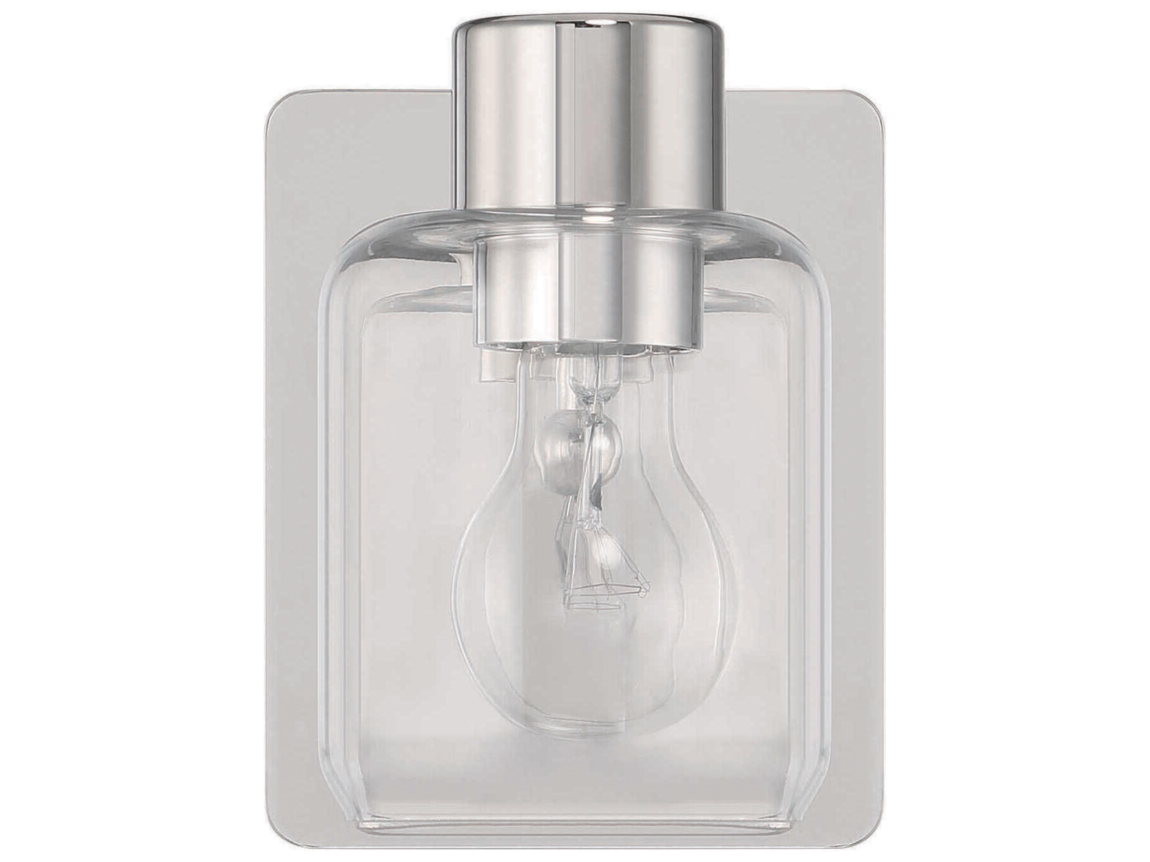 Craftmade Rori 1-Light Polished Nickel Wall Sconce