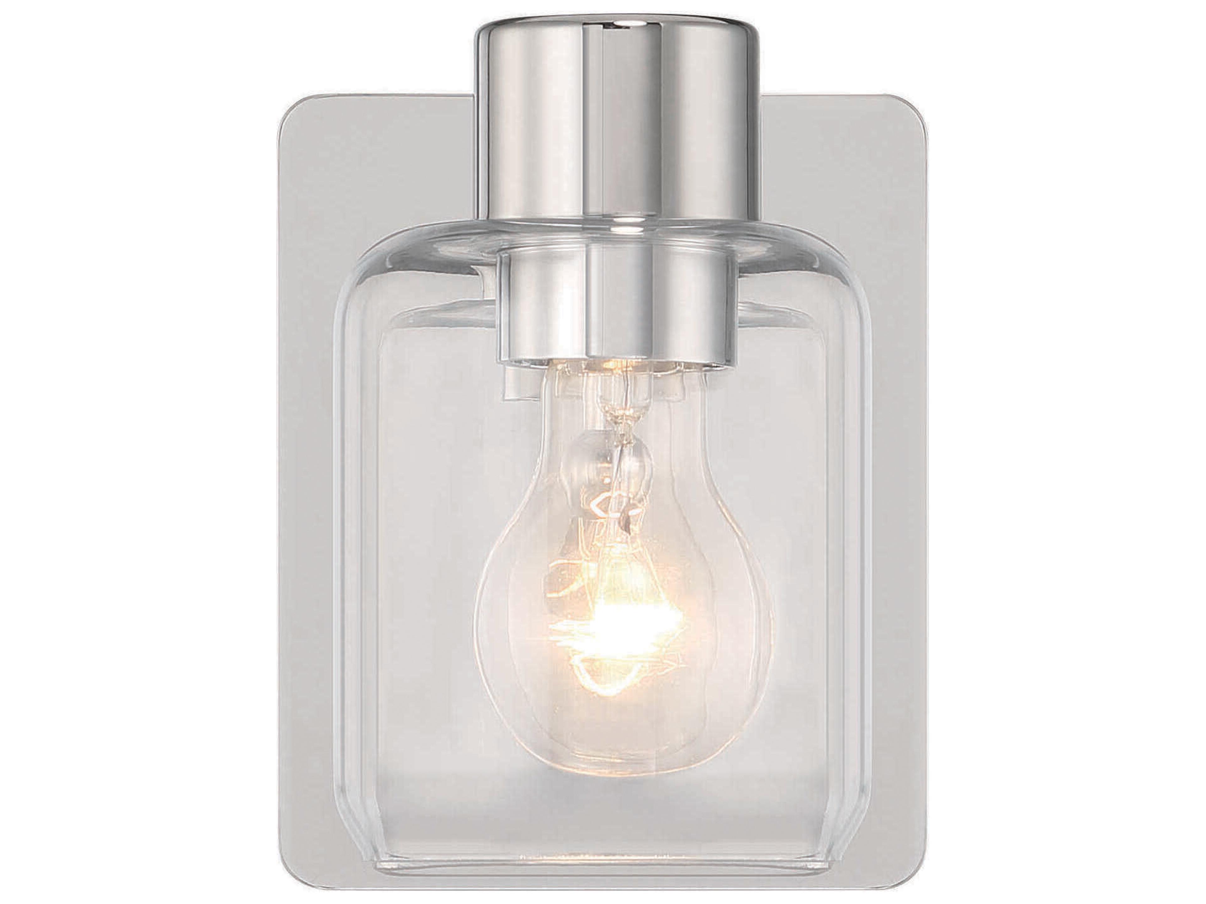 Craftmade Rori 1-Light Polished Nickel Wall Sconce