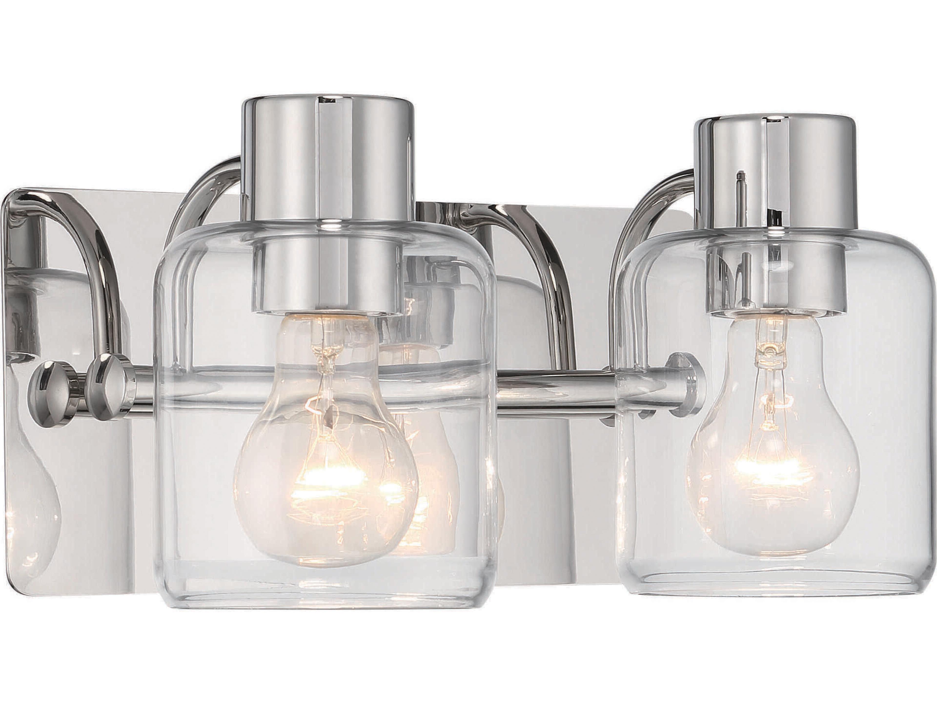 Craftmade Rori 2-Light Polished Nickel Vanity Light