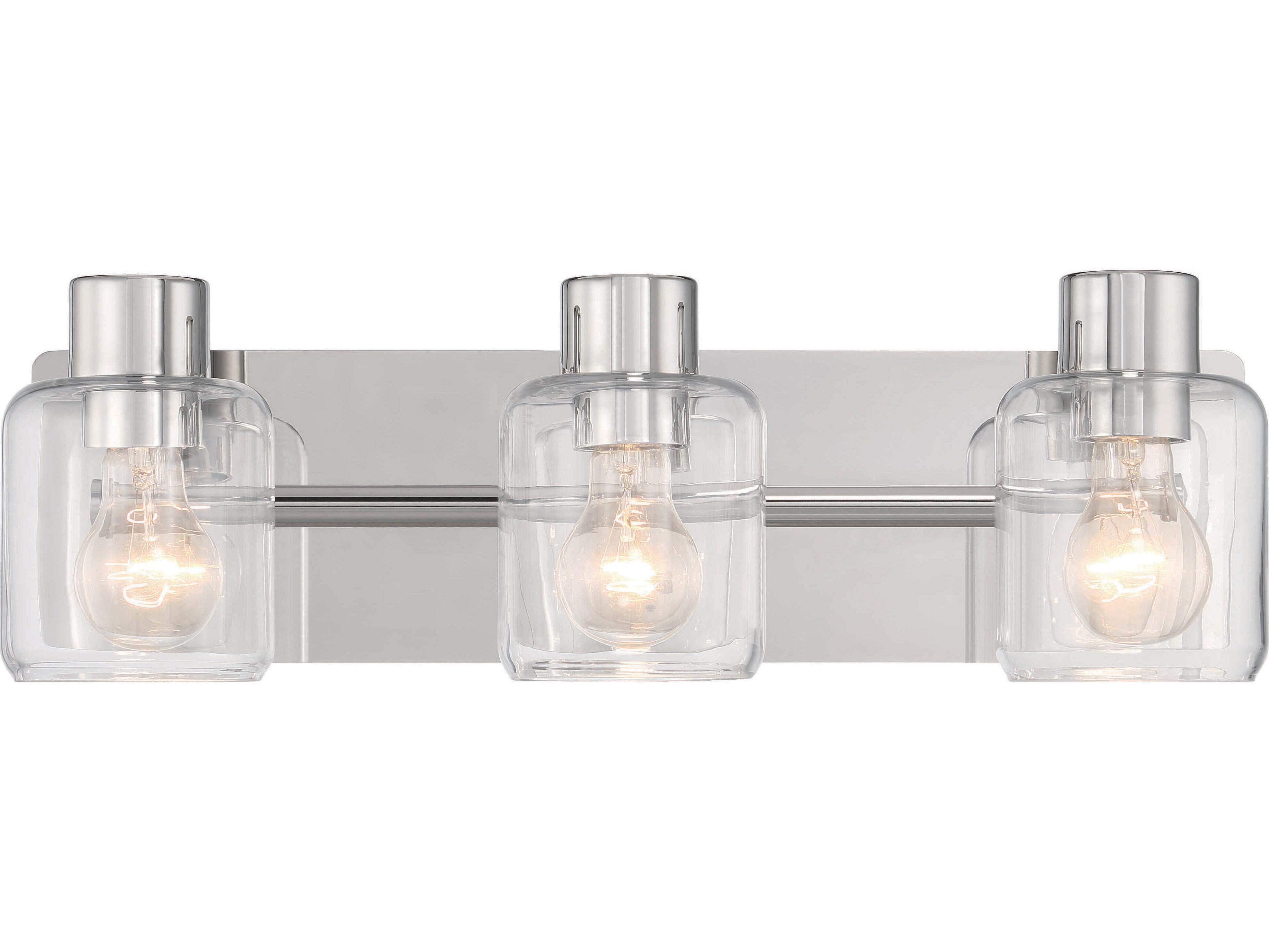 Craftmade Rori 3-Light Polished Nickel Vanity Light