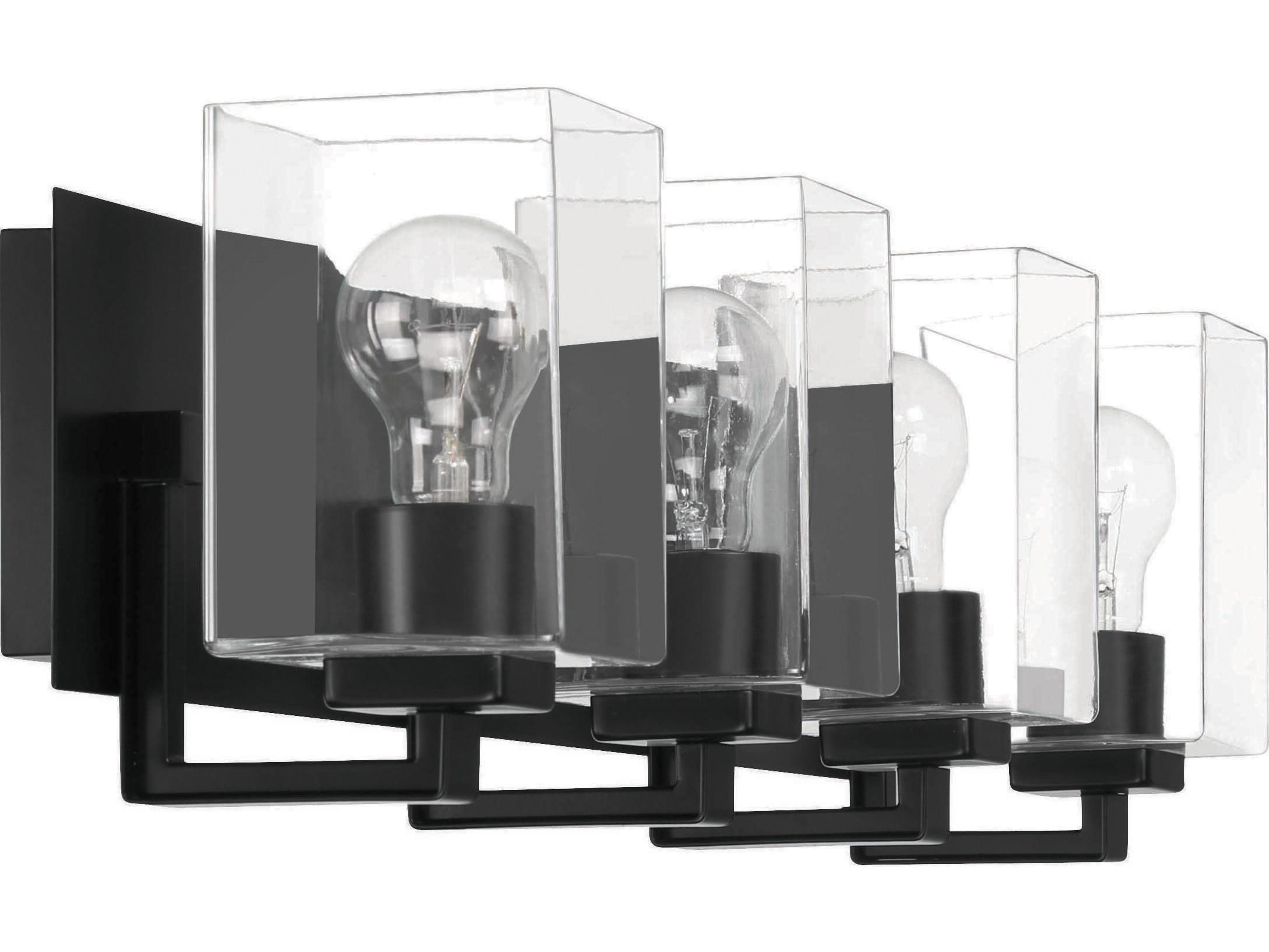 Craftmade Mcclane 4-Light Flat Black Vanity Light