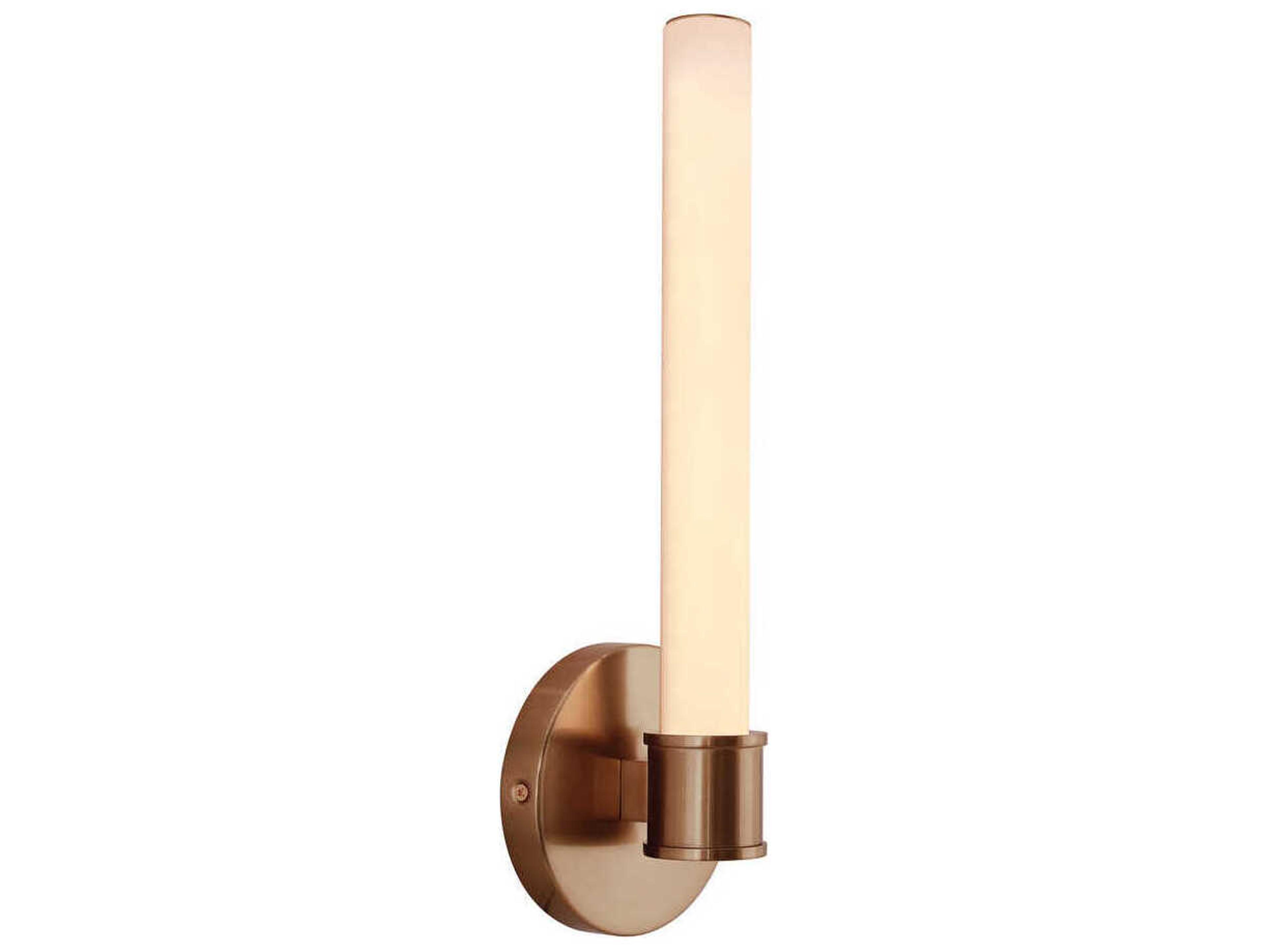 Alina 1-Light Satin Brass Wall Sconce