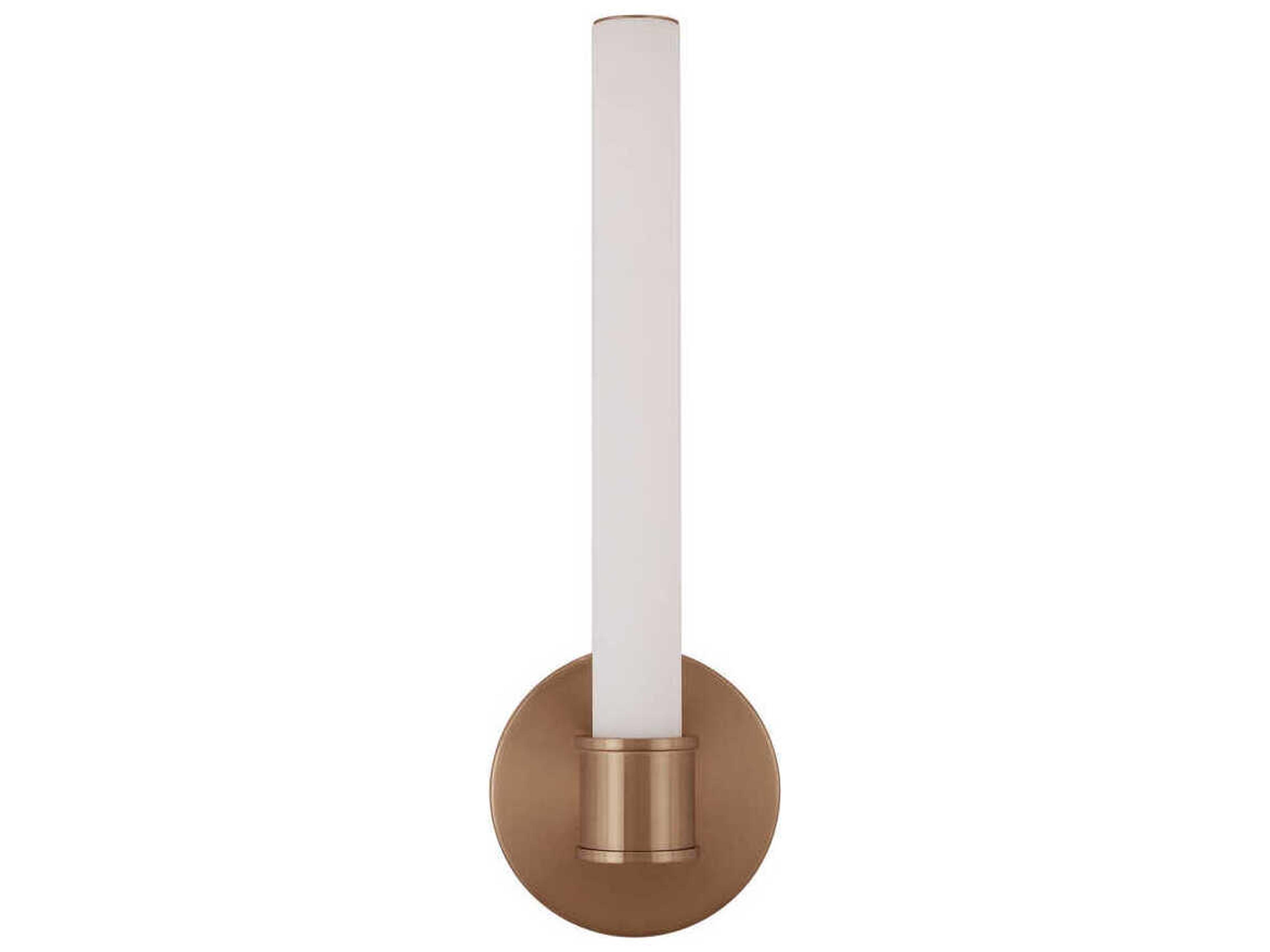 Craftmade Alina 1-Light Satin Brass Wall Sconce