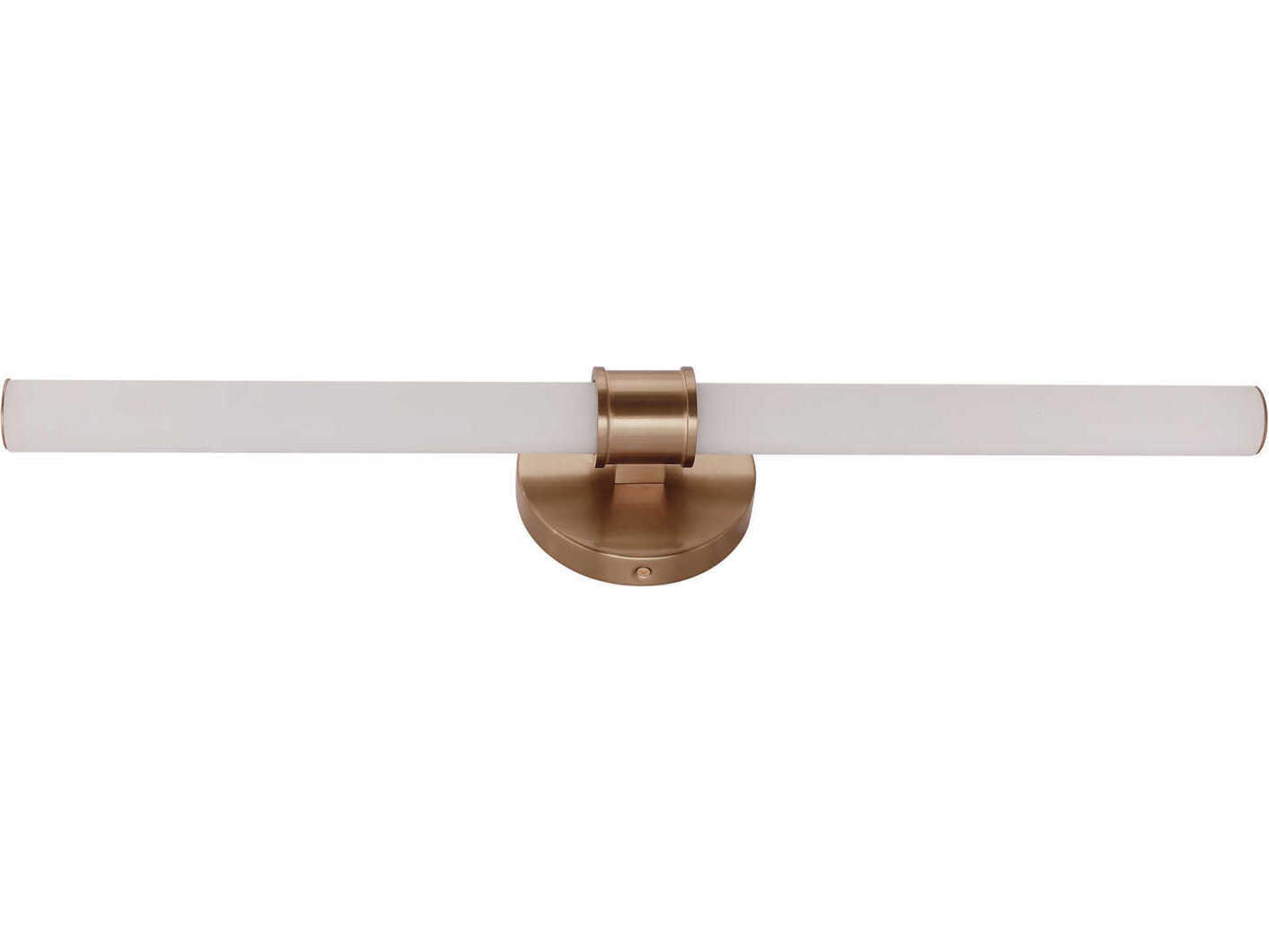 Craftmade Alina 1-Light Satin Brass Vanity Light