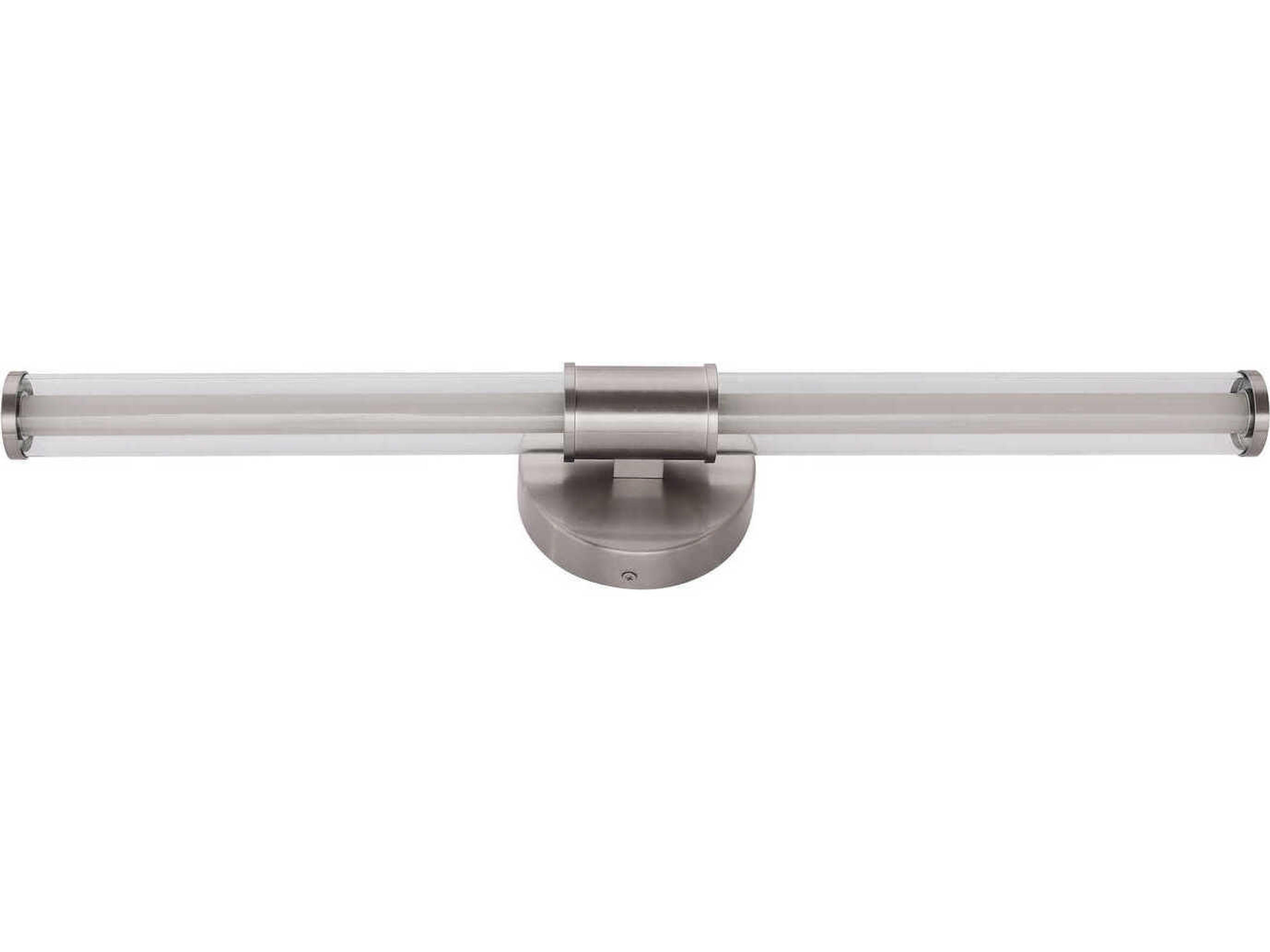 Craftmade Contrast 1-Light Brushed Polished Nickel Vanity Light