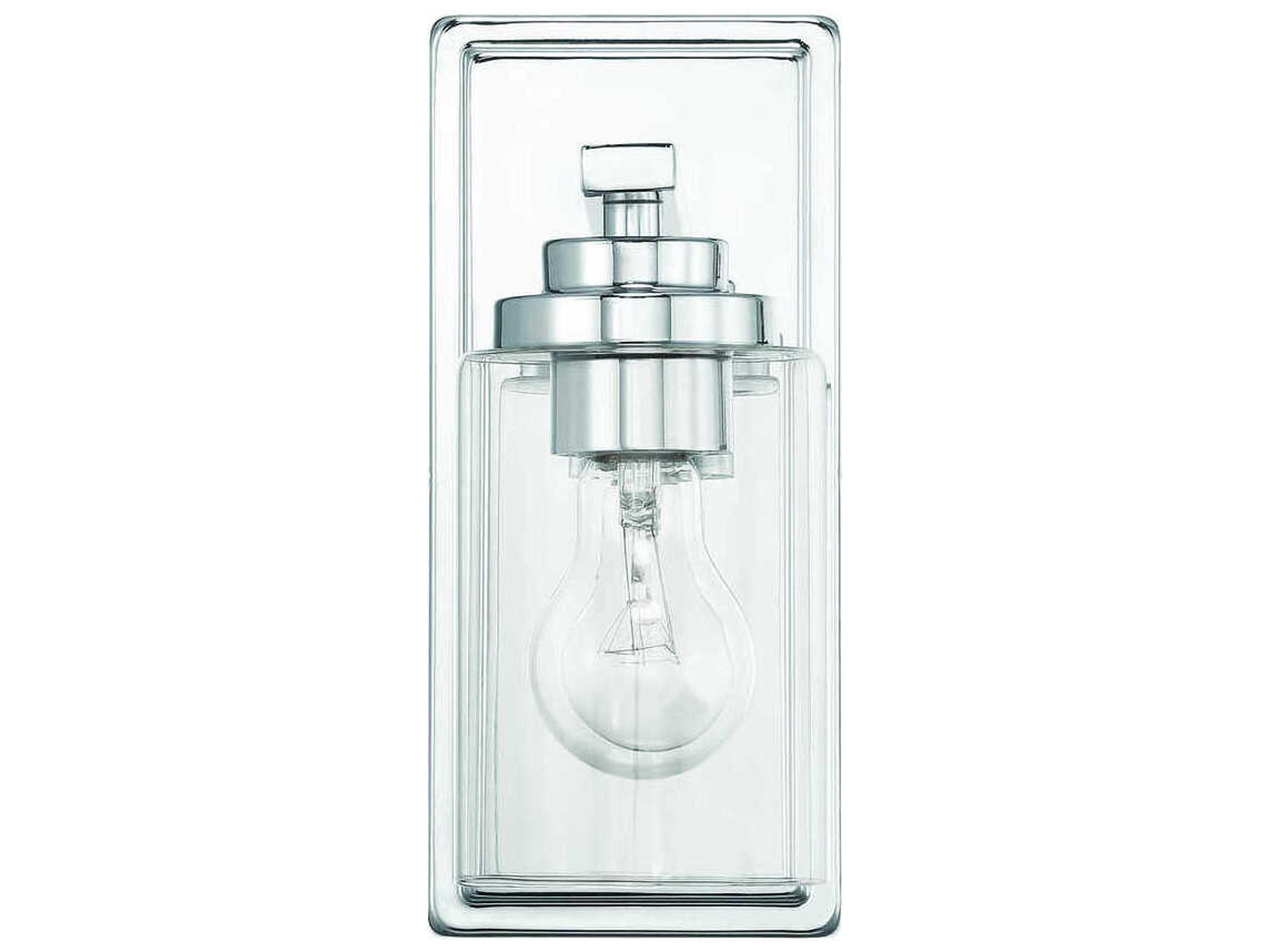Craftmade Clark 1-Light Chrome Wall Sconce