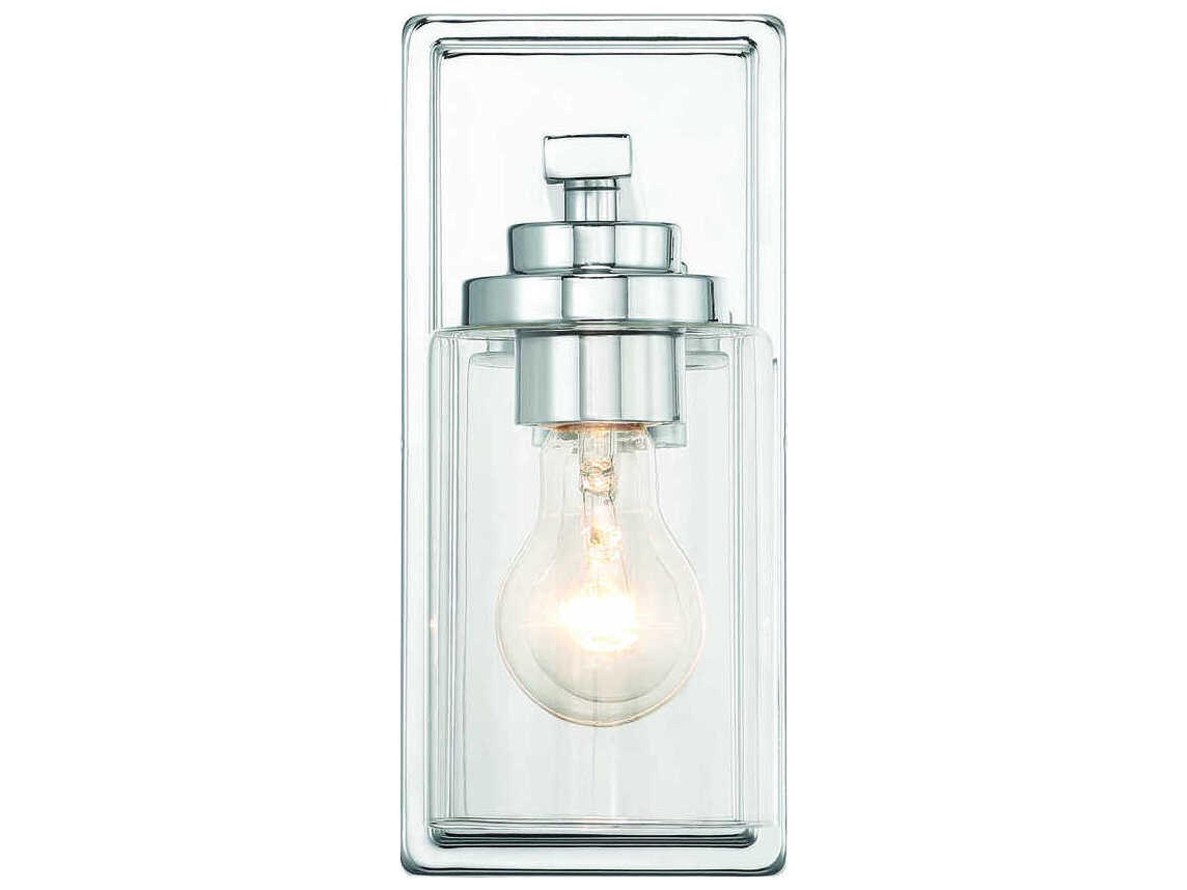 Craftmade Clark 1-Light Chrome Wall Sconce
