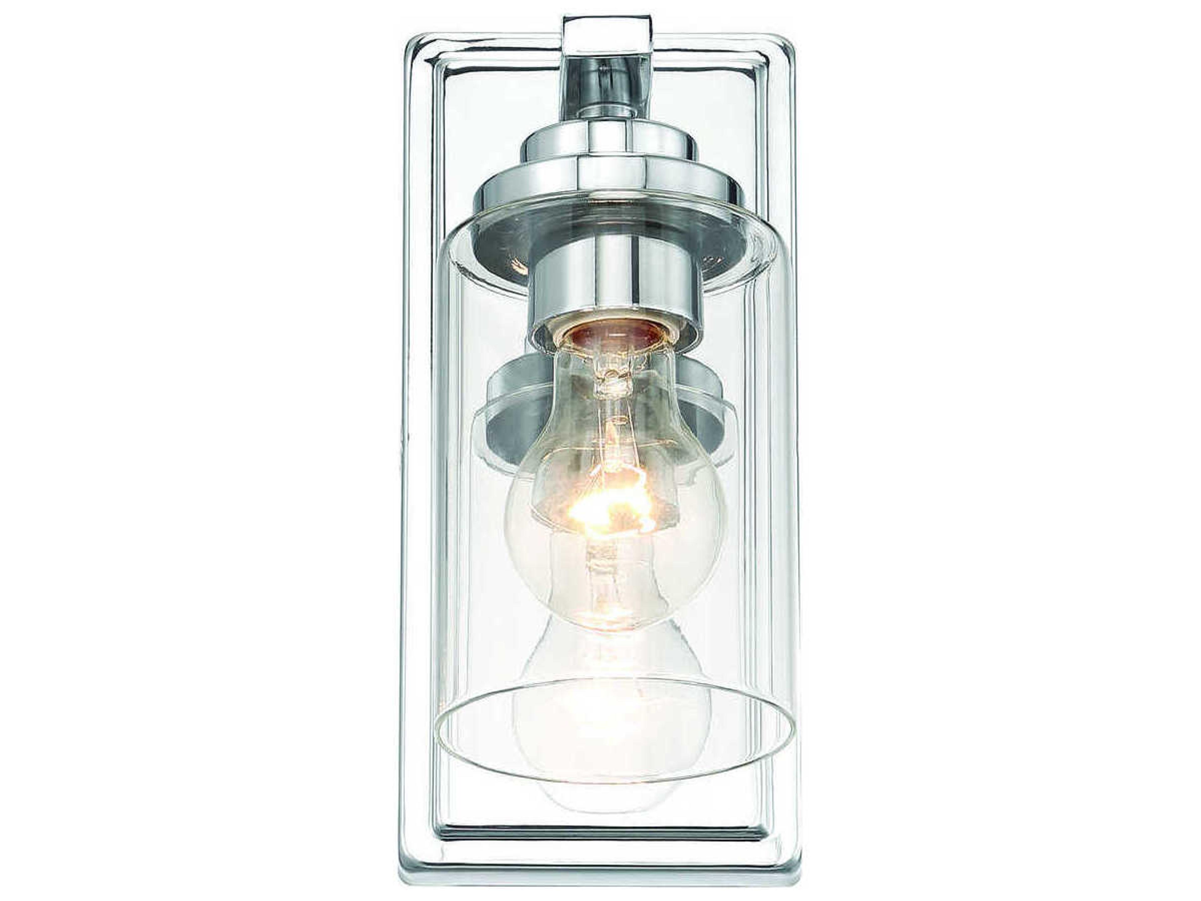 Craftmade Clark 1-Light Chrome Wall Sconce