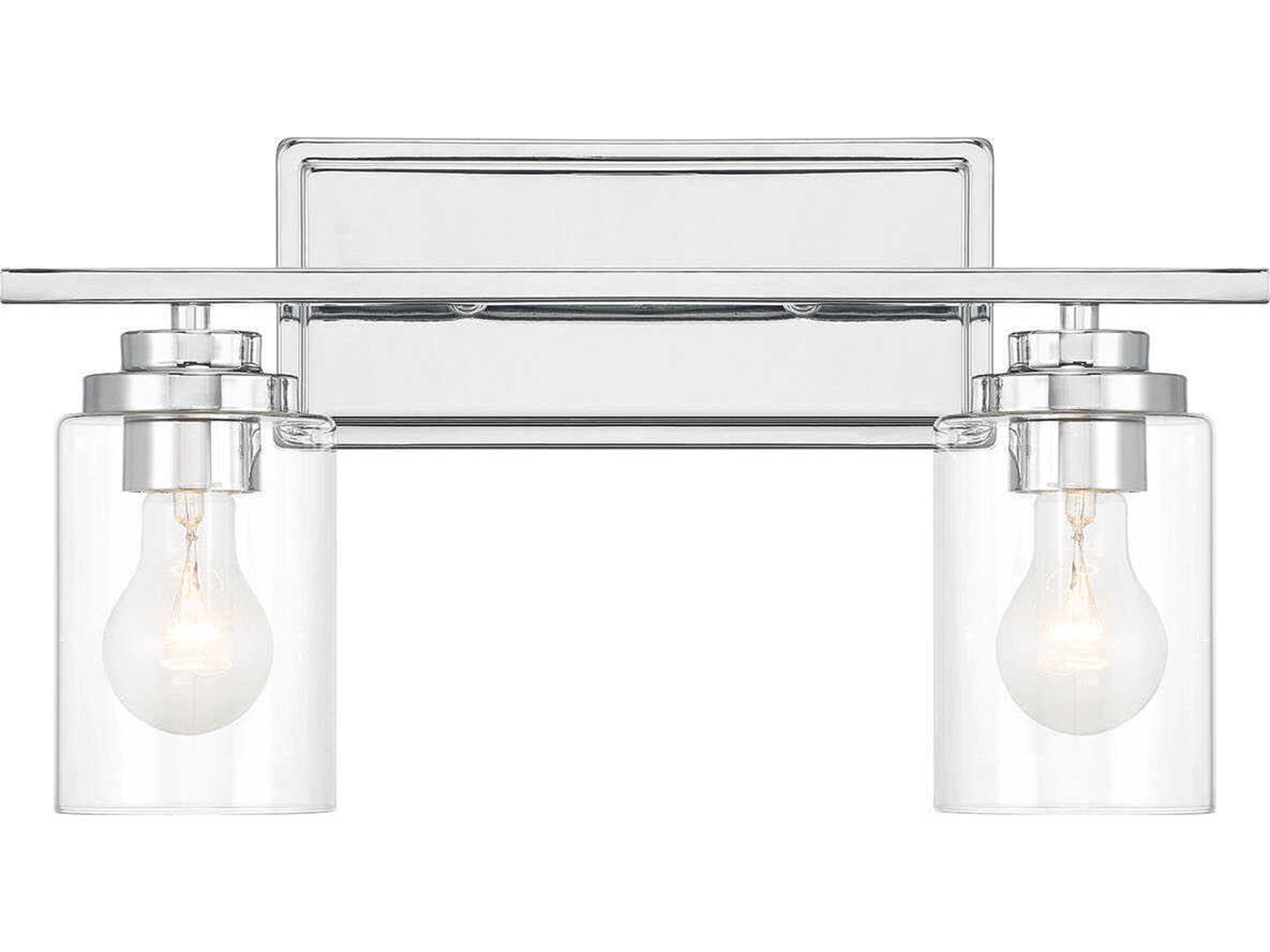 Craftmade Clark 2-Light Chrome Vanity Light