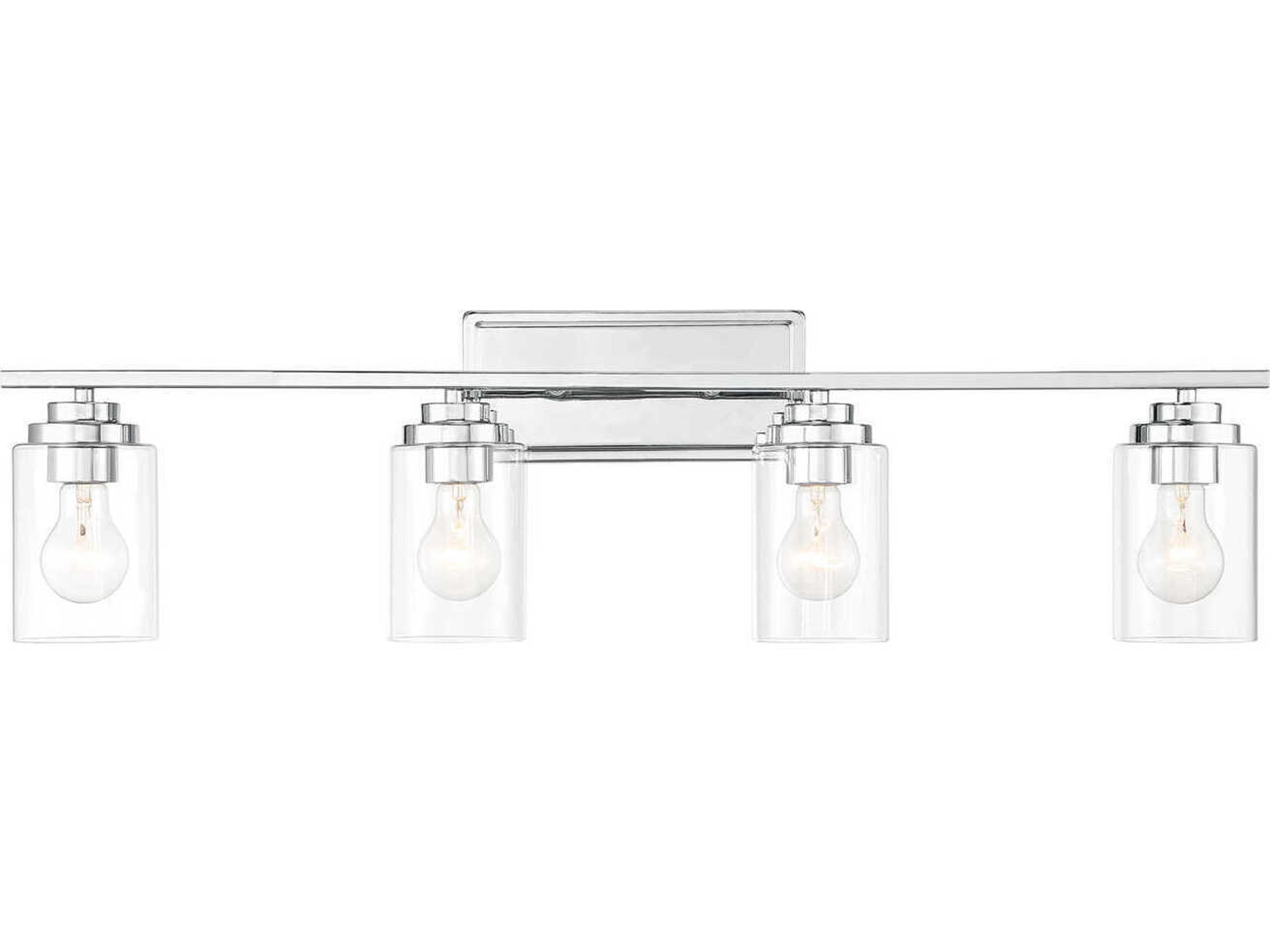Craftmade Clark 4-Light Chrome Vanity Light