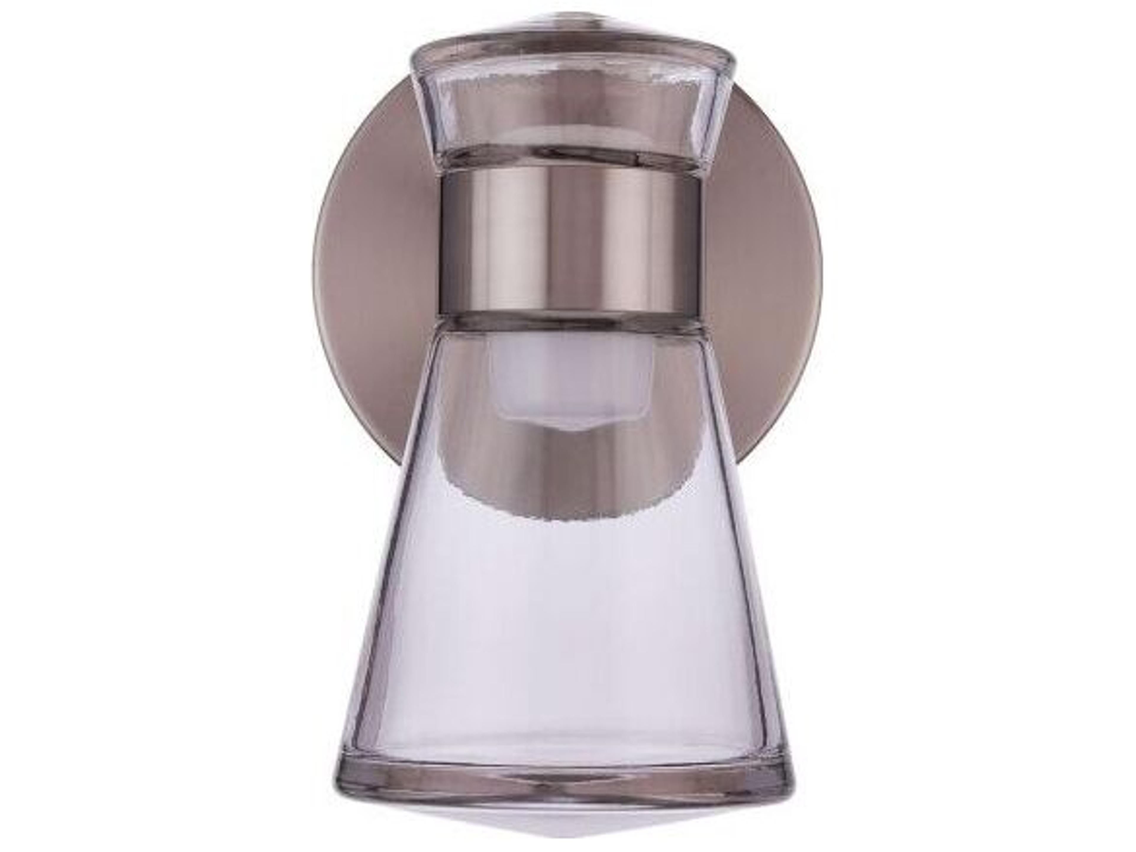 Craftmade Carafe 2-Light Brushed Polished Nickel Wall Sconce