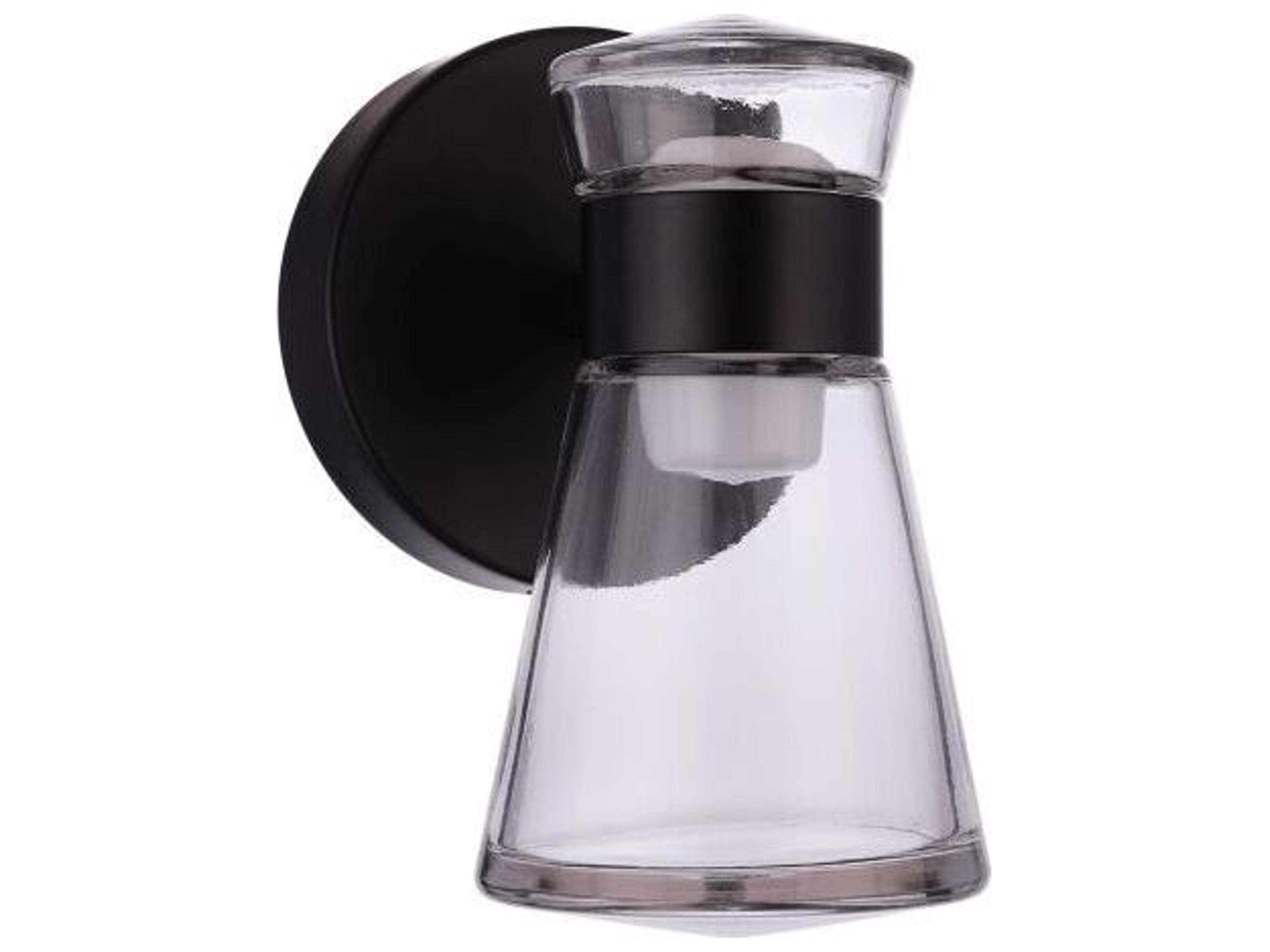 Craftmade Carafe 2-Light Flat Black Wall Sconce