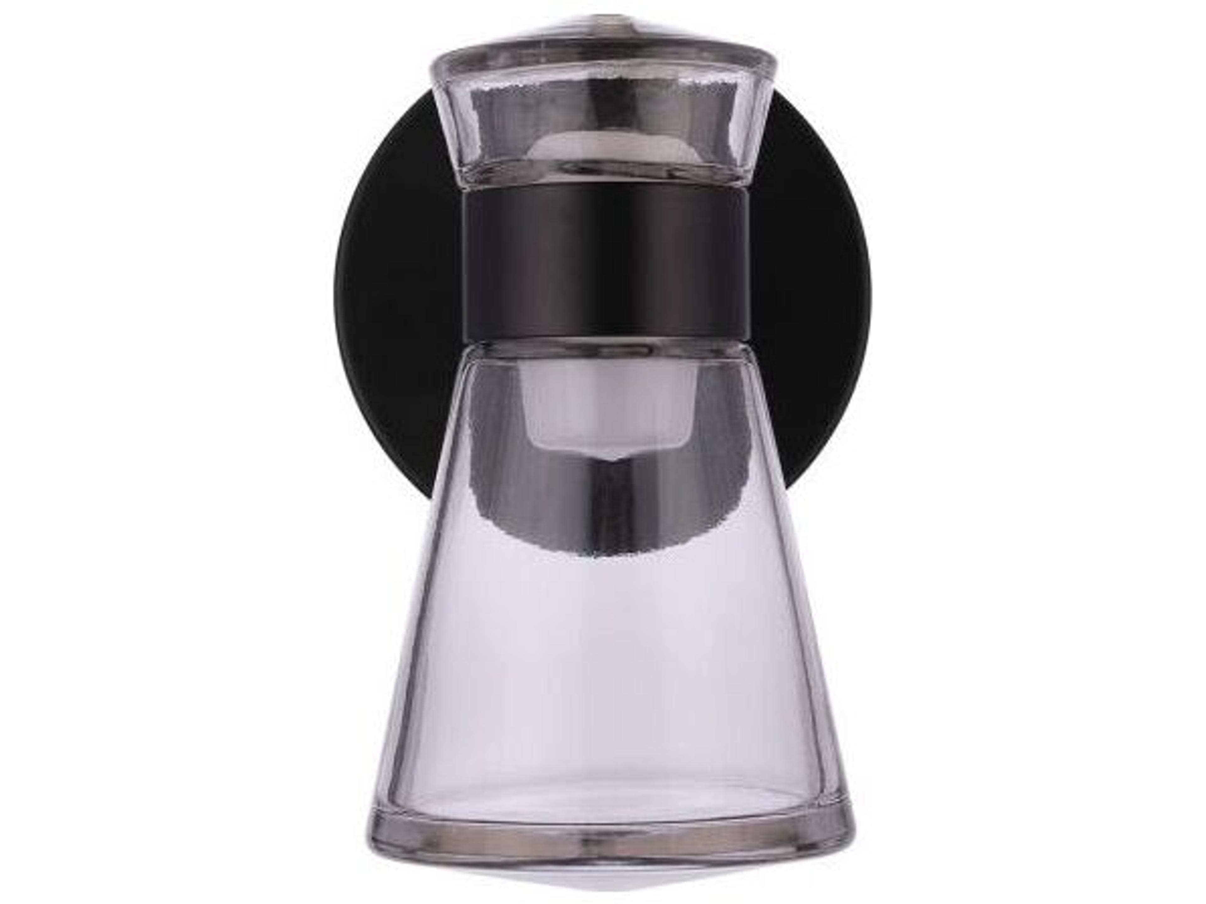 Craftmade Carafe 2-Light Flat Black Wall Sconce