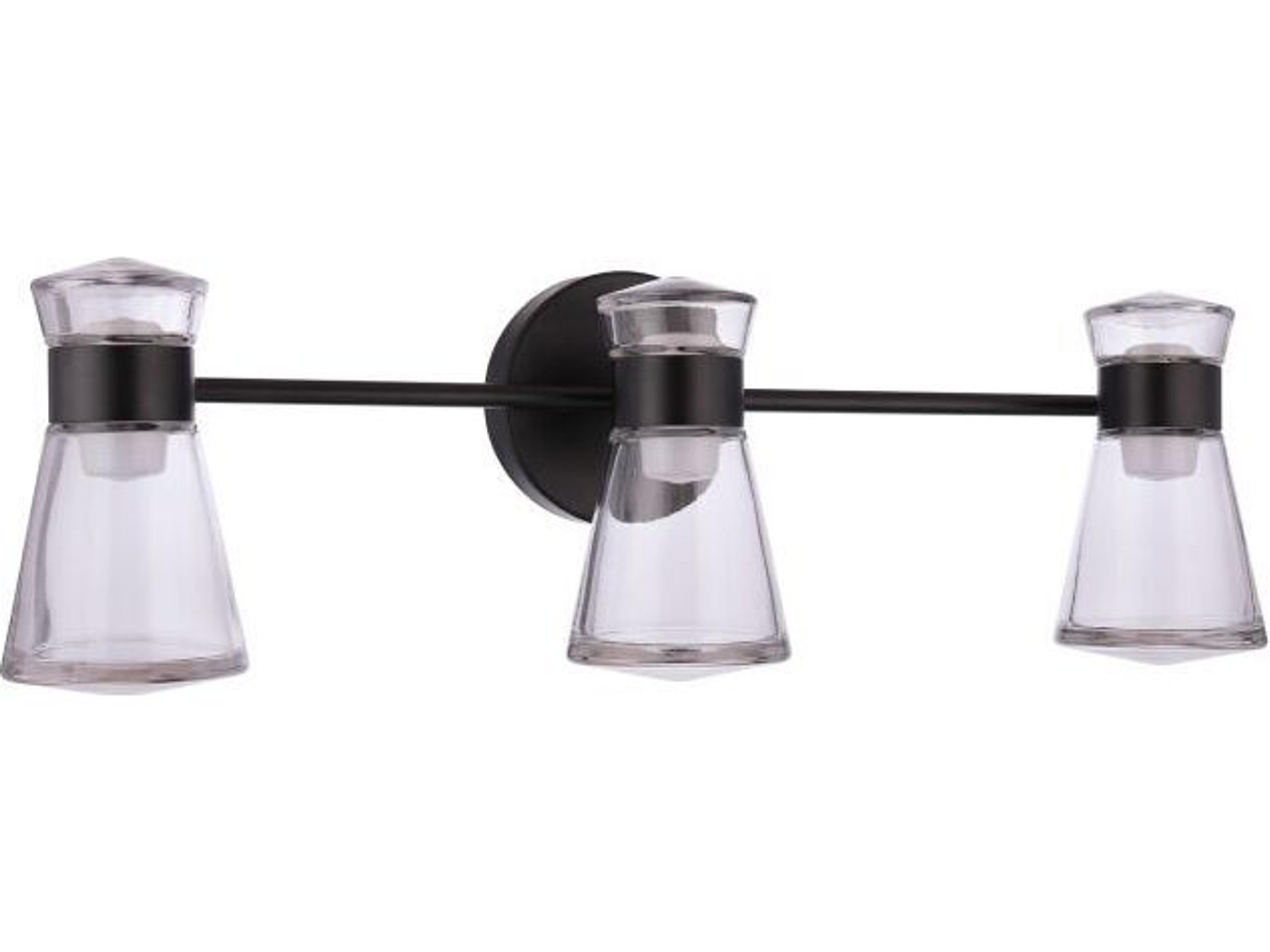 Craftmade Carafe 6-Light Flat Black Vanity Light