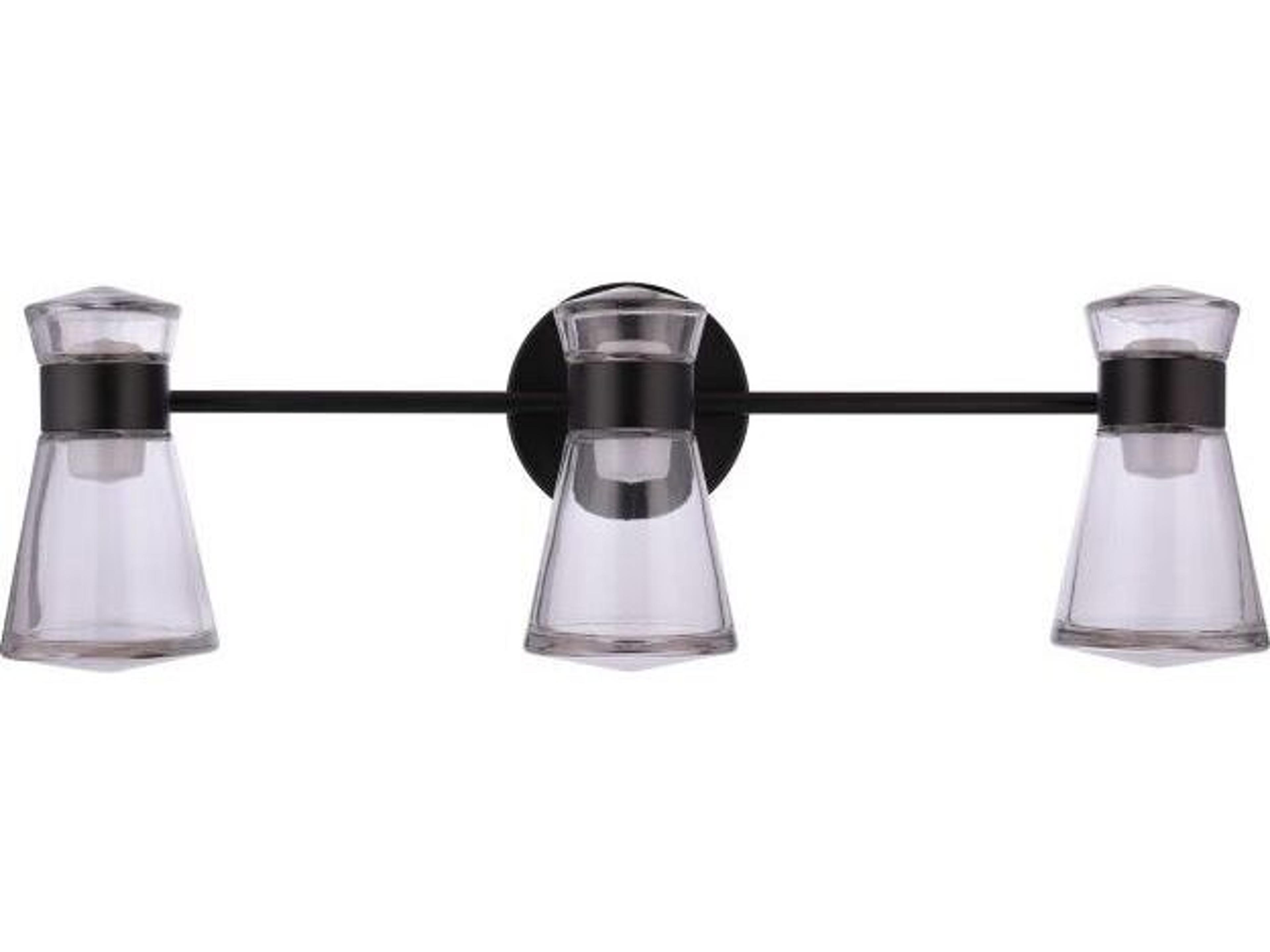 Craftmade Carafe 6-Light Flat Black Vanity Light