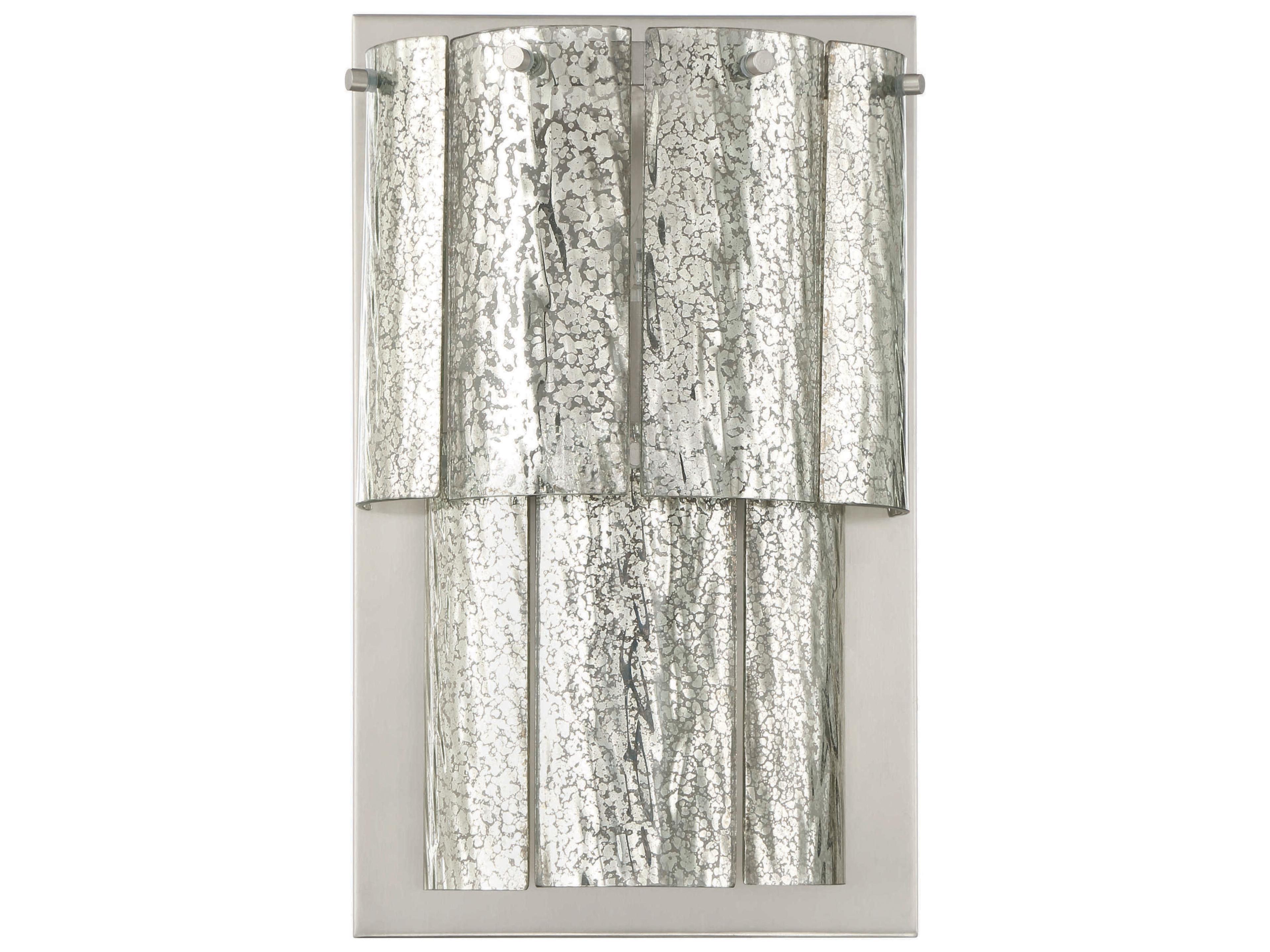 Craftmade Museo 2-Light Brushed Polished Nickel Wall Sconce